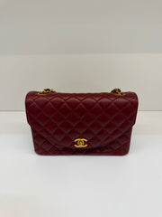 Borsa Chanel Vintage Bordeaux