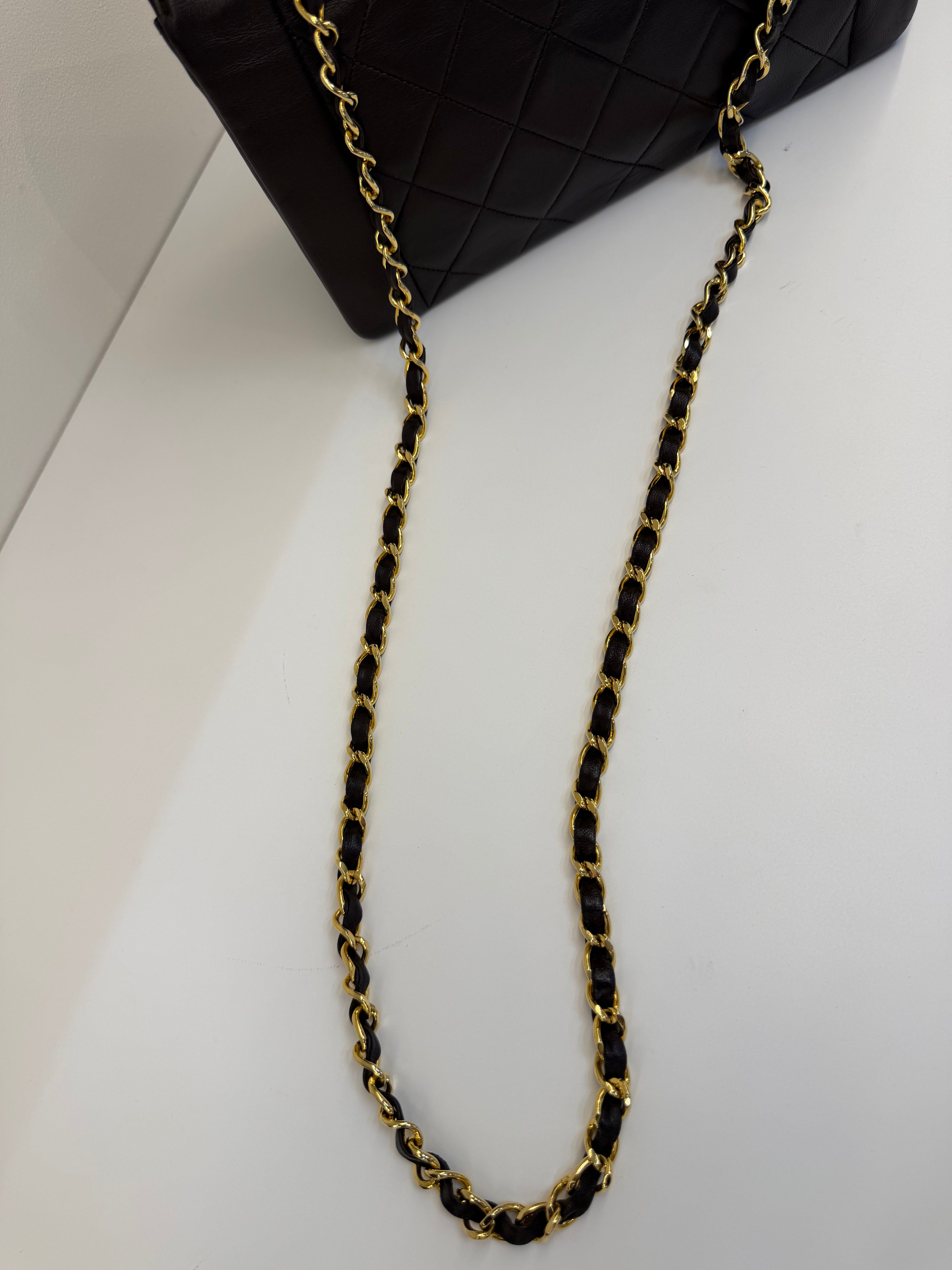 Borsa Chanel Diana in Pelle Marrone