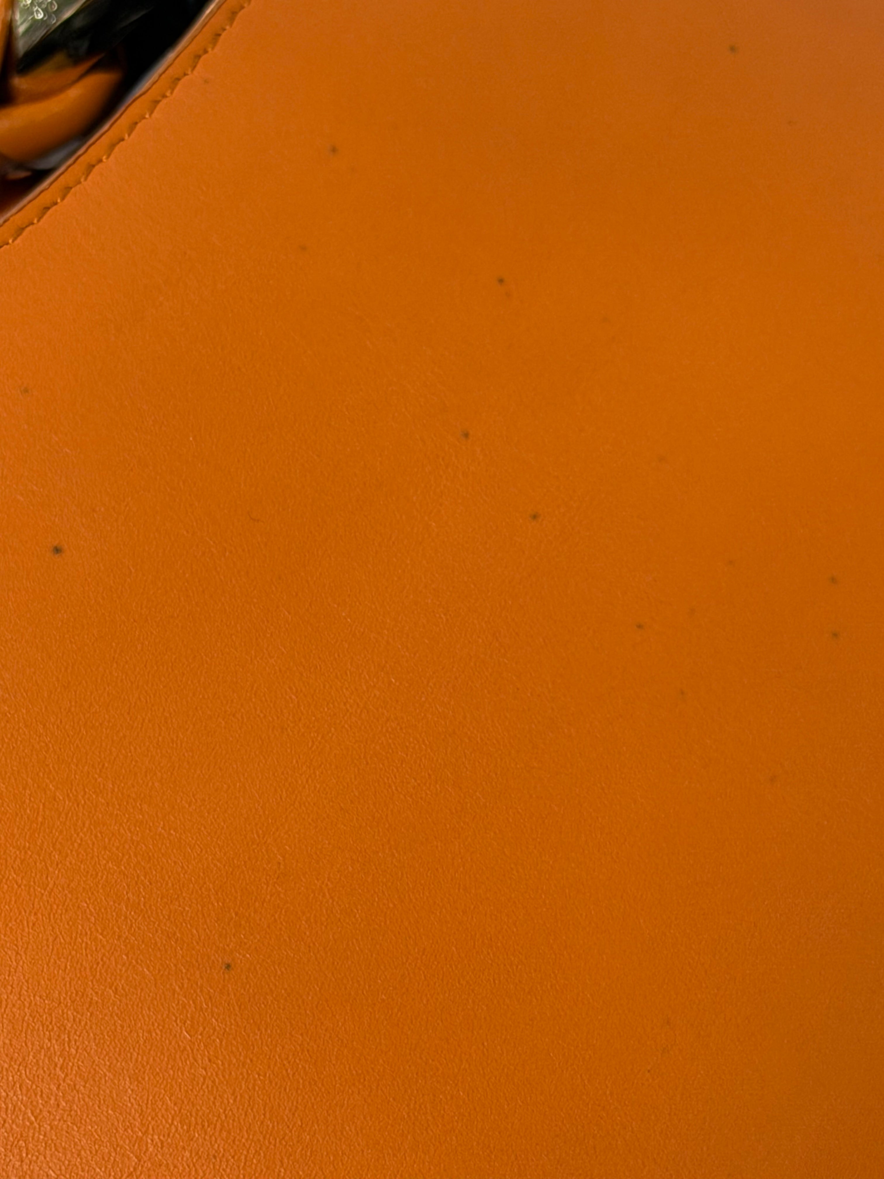 Borsa a Tracolla Mate di Chloé in Pelle Arancione