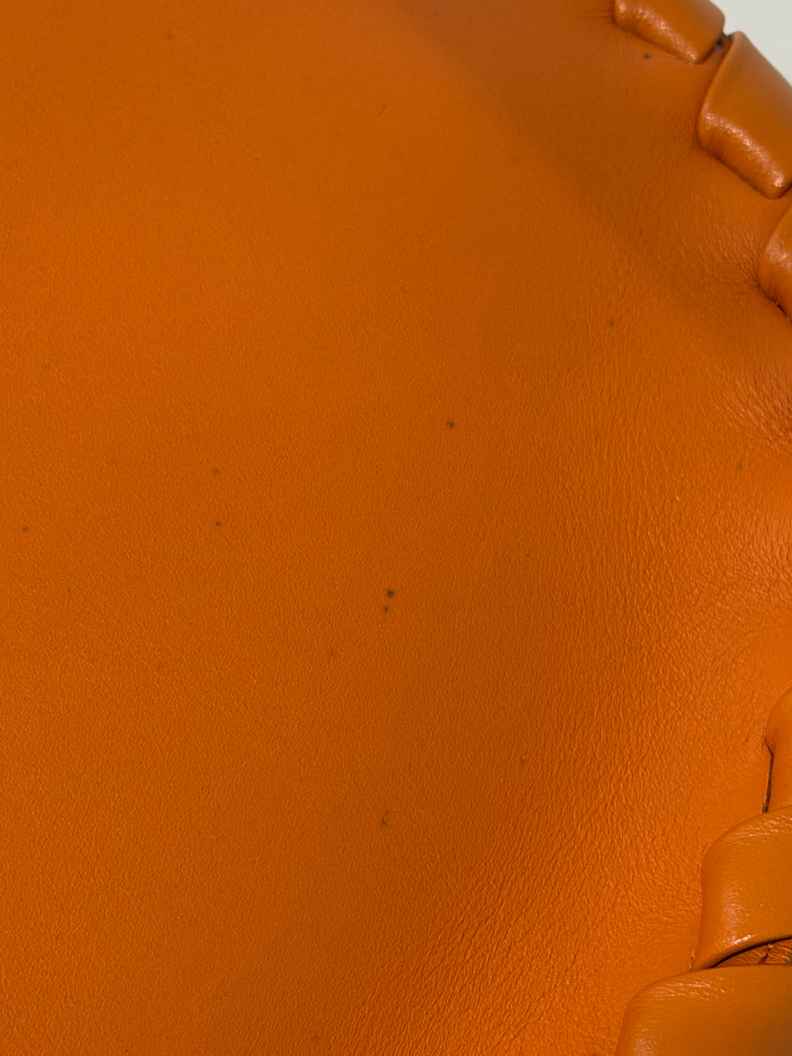 Borsa a Tracolla Mate di Chloé in Pelle Arancione
