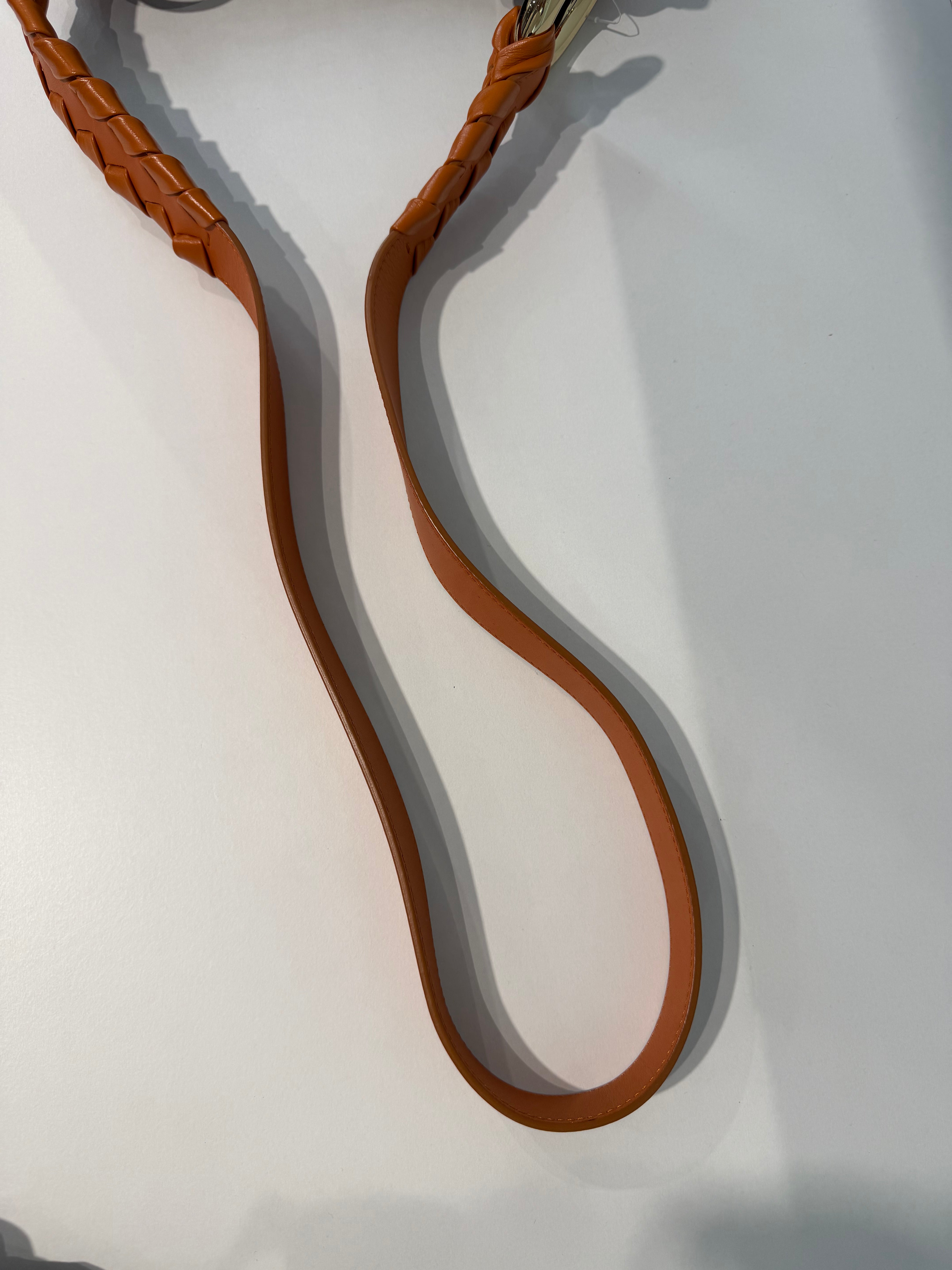 Borsa a Tracolla Mate di Chloé in Pelle Arancione