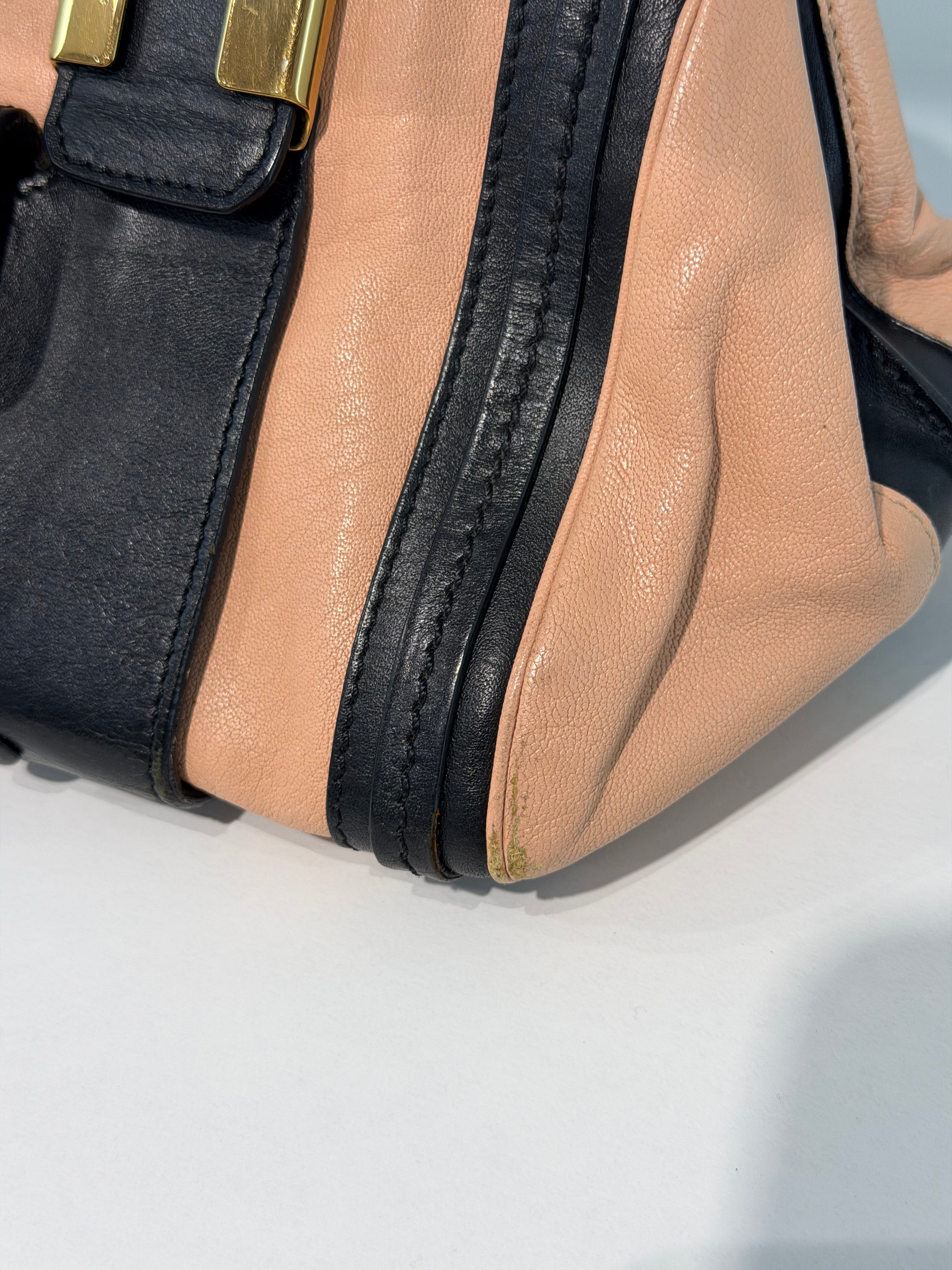 Borsa a Mano Chloé Alice in Pelle Bicolore