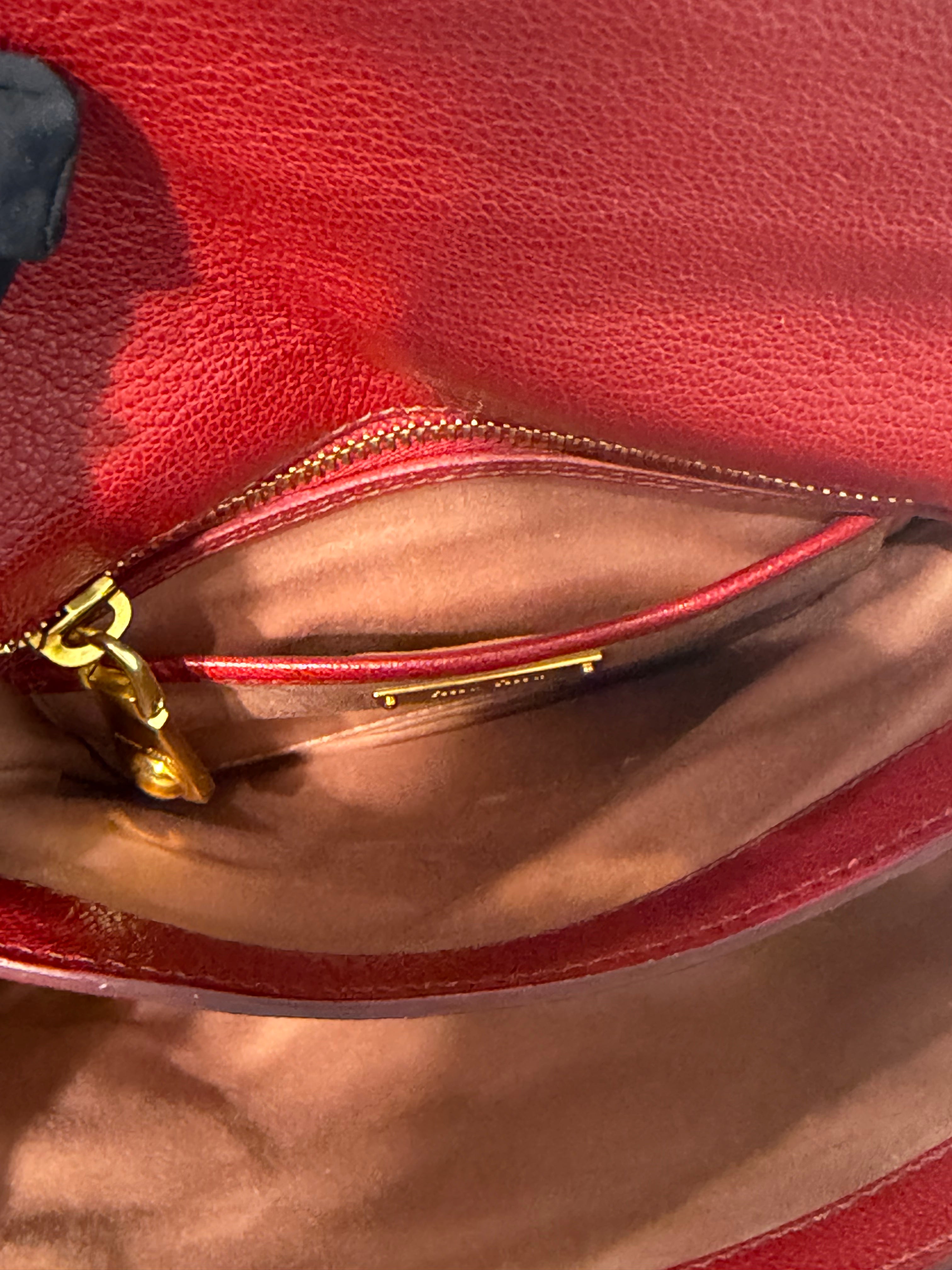 Borsa Miu Miu in Pelle Madras Bicolore