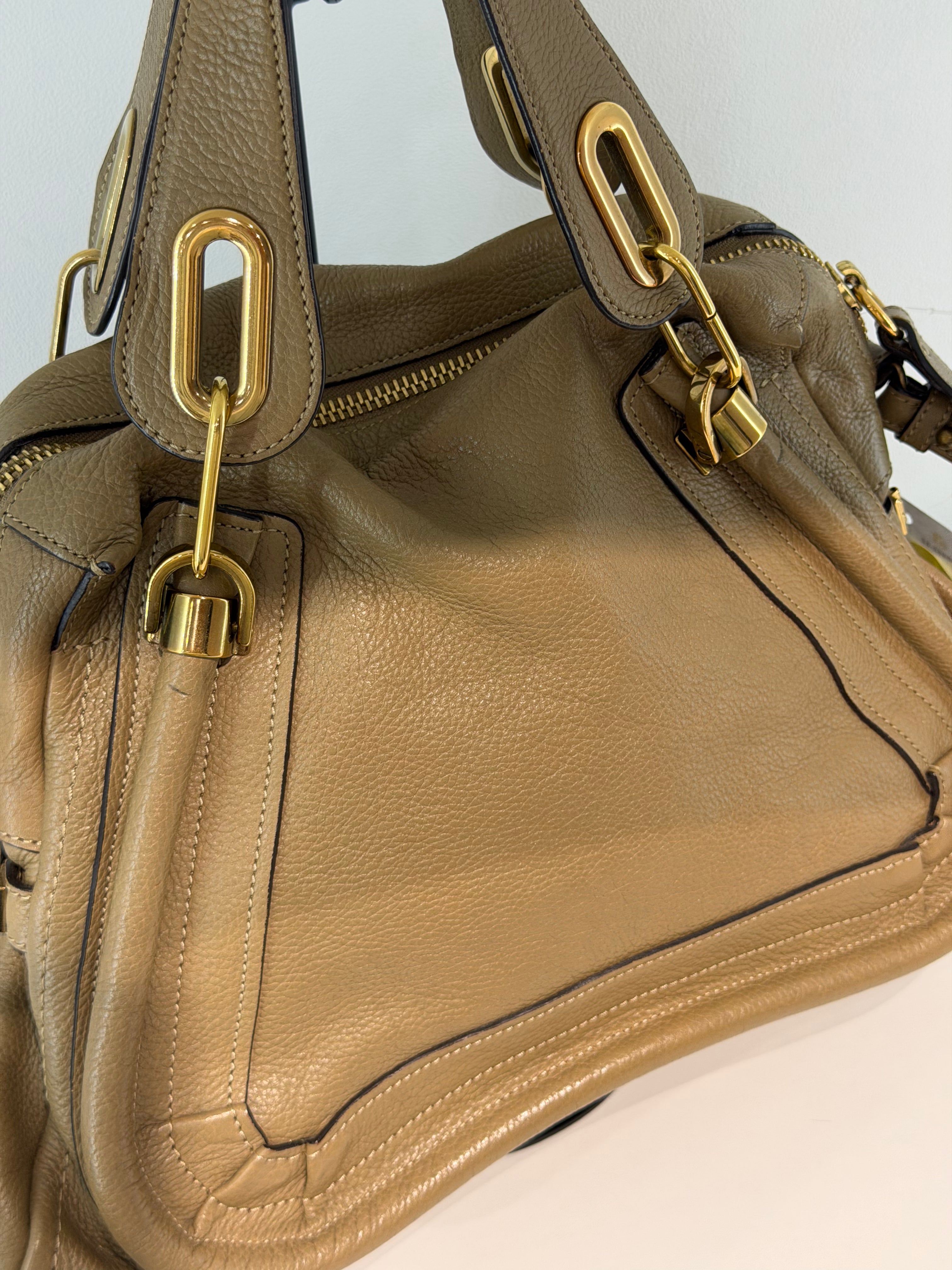 Borsa Chloé Paraty in Pelle Martellata