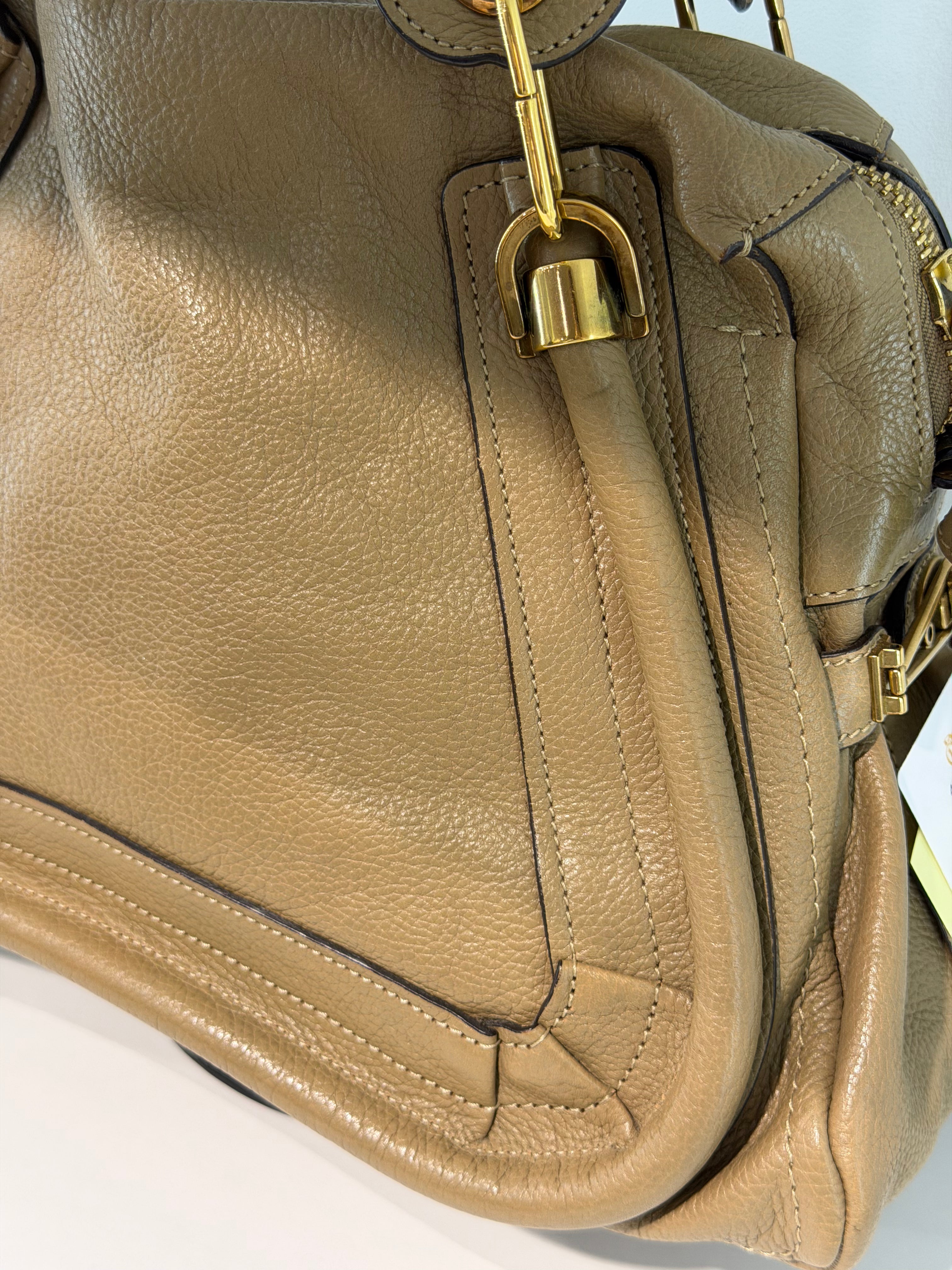 Borsa Chloé Paraty in Pelle Martellata