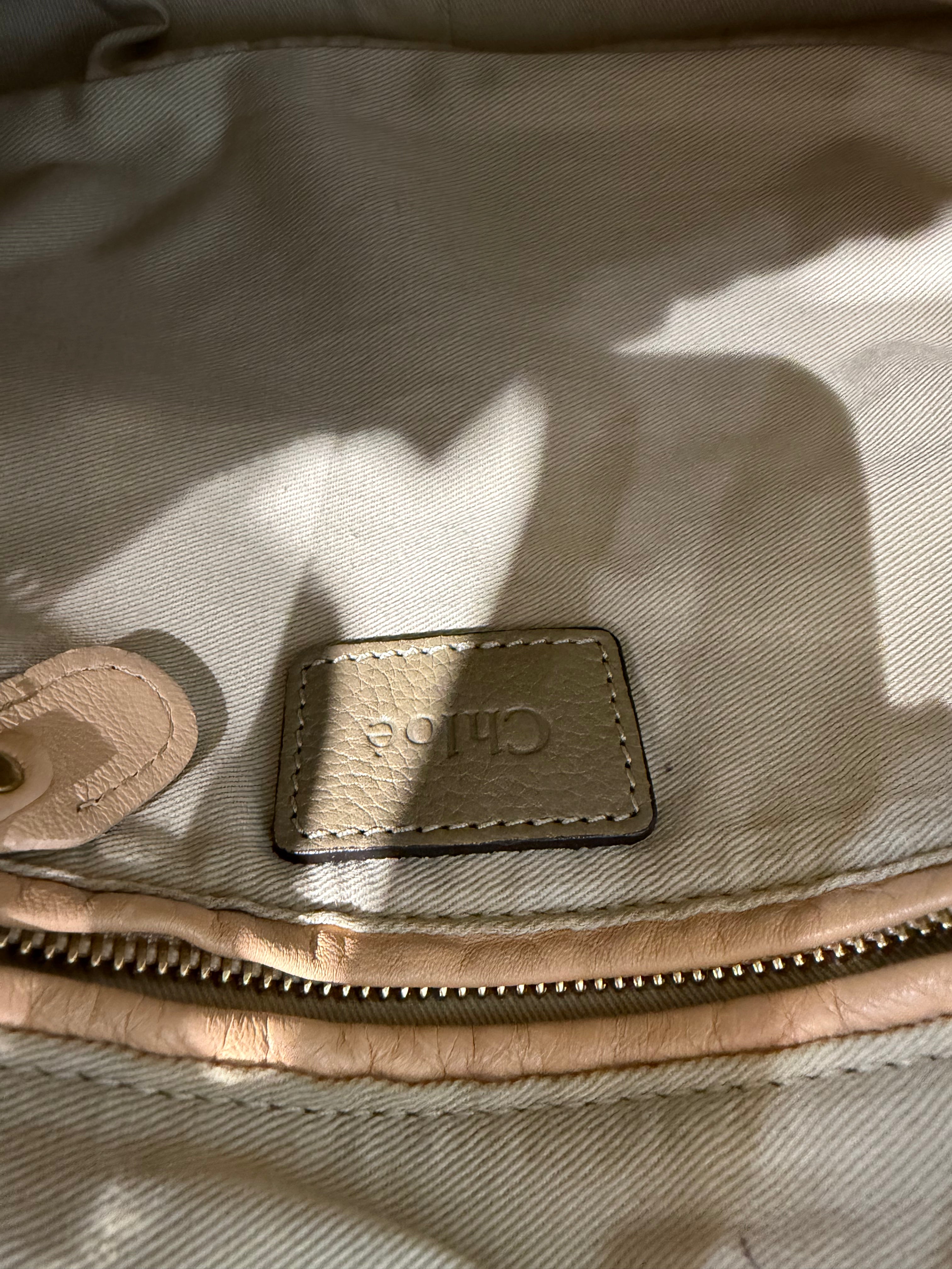 Borsa Chloé Paraty in Pelle Martellata