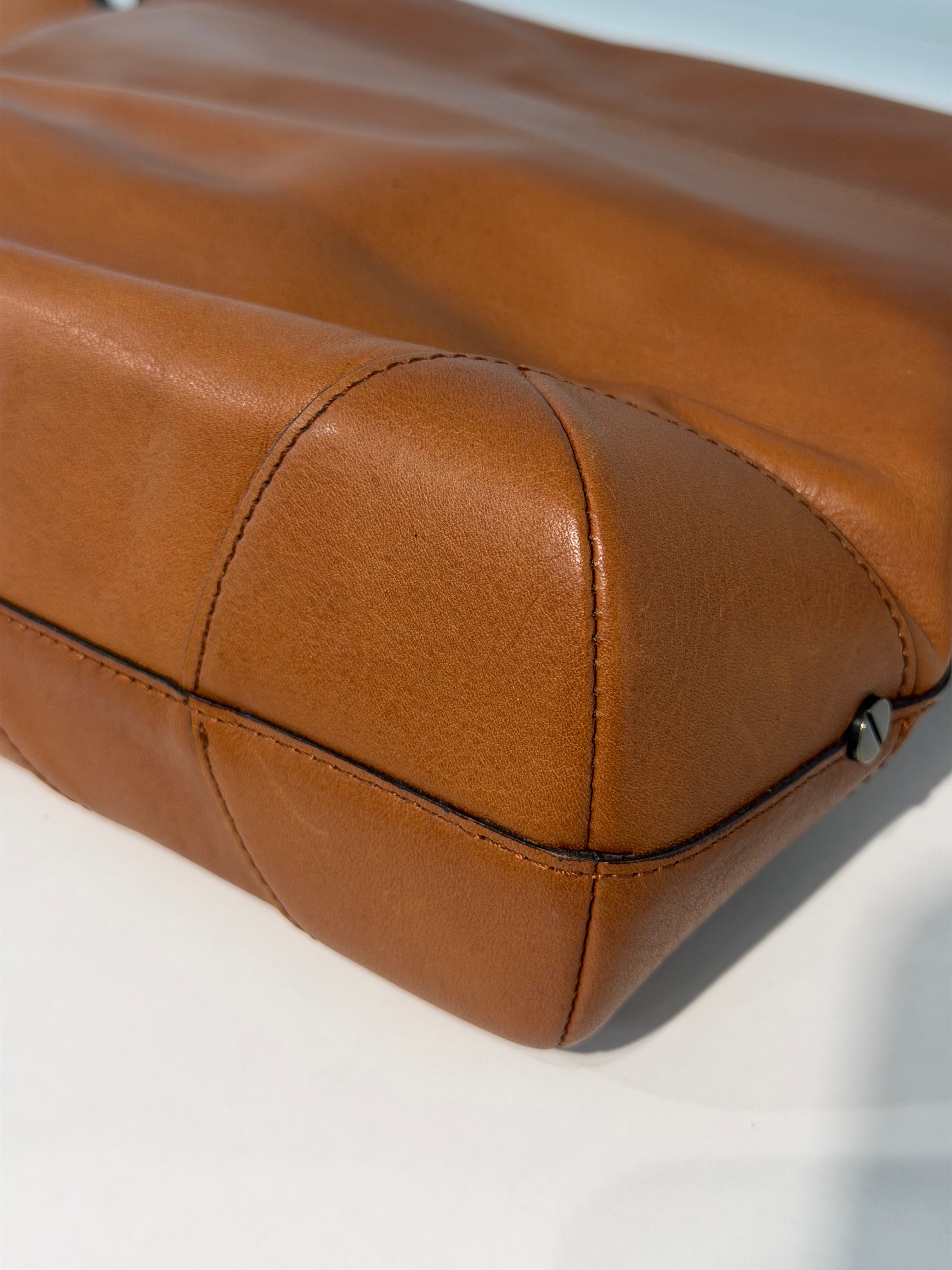 Borsa a Tracolla Vintage di Chloé in Pelle Marrone