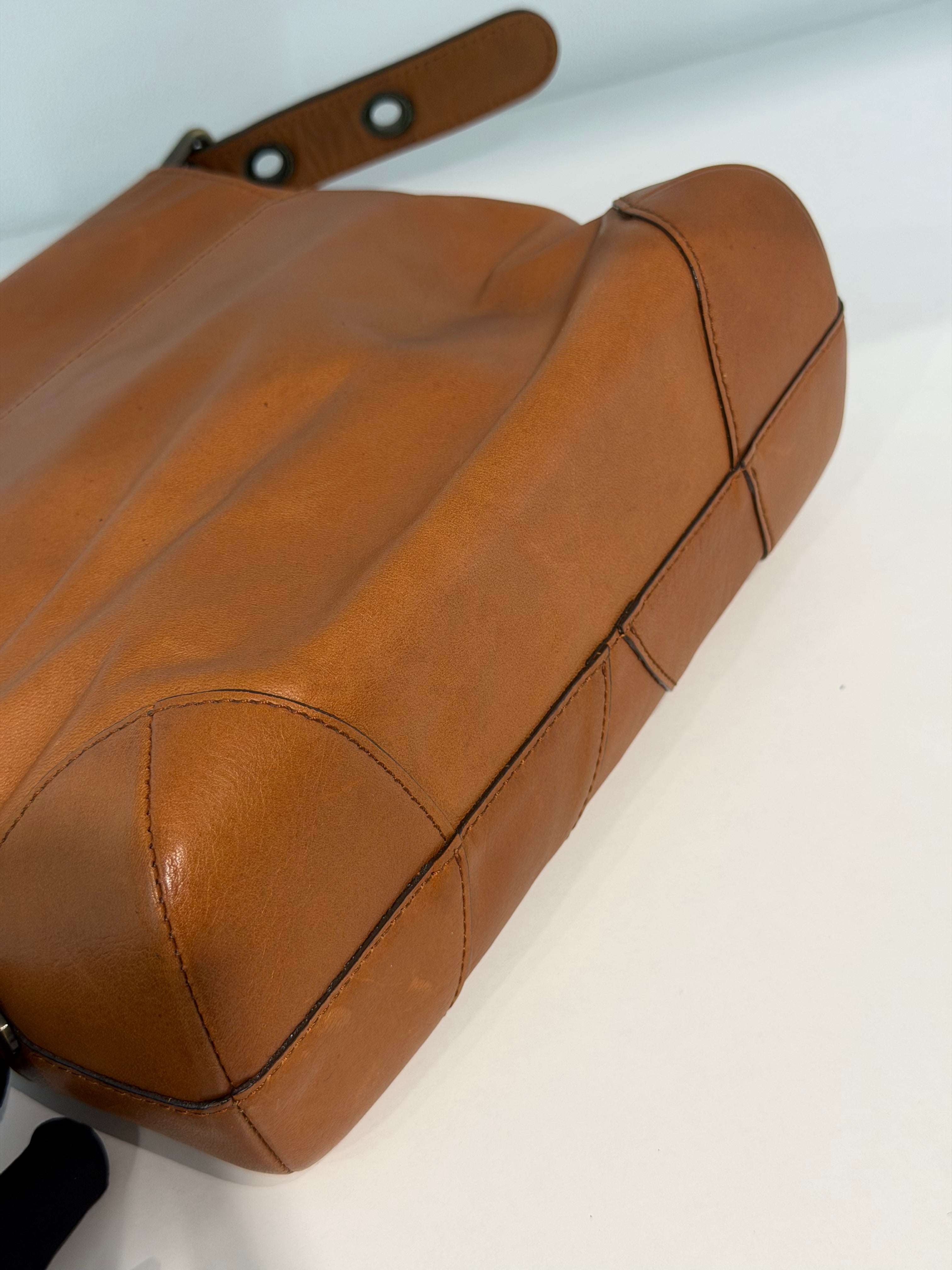 Borsa a Tracolla Vintage di Chloé in Pelle Marrone