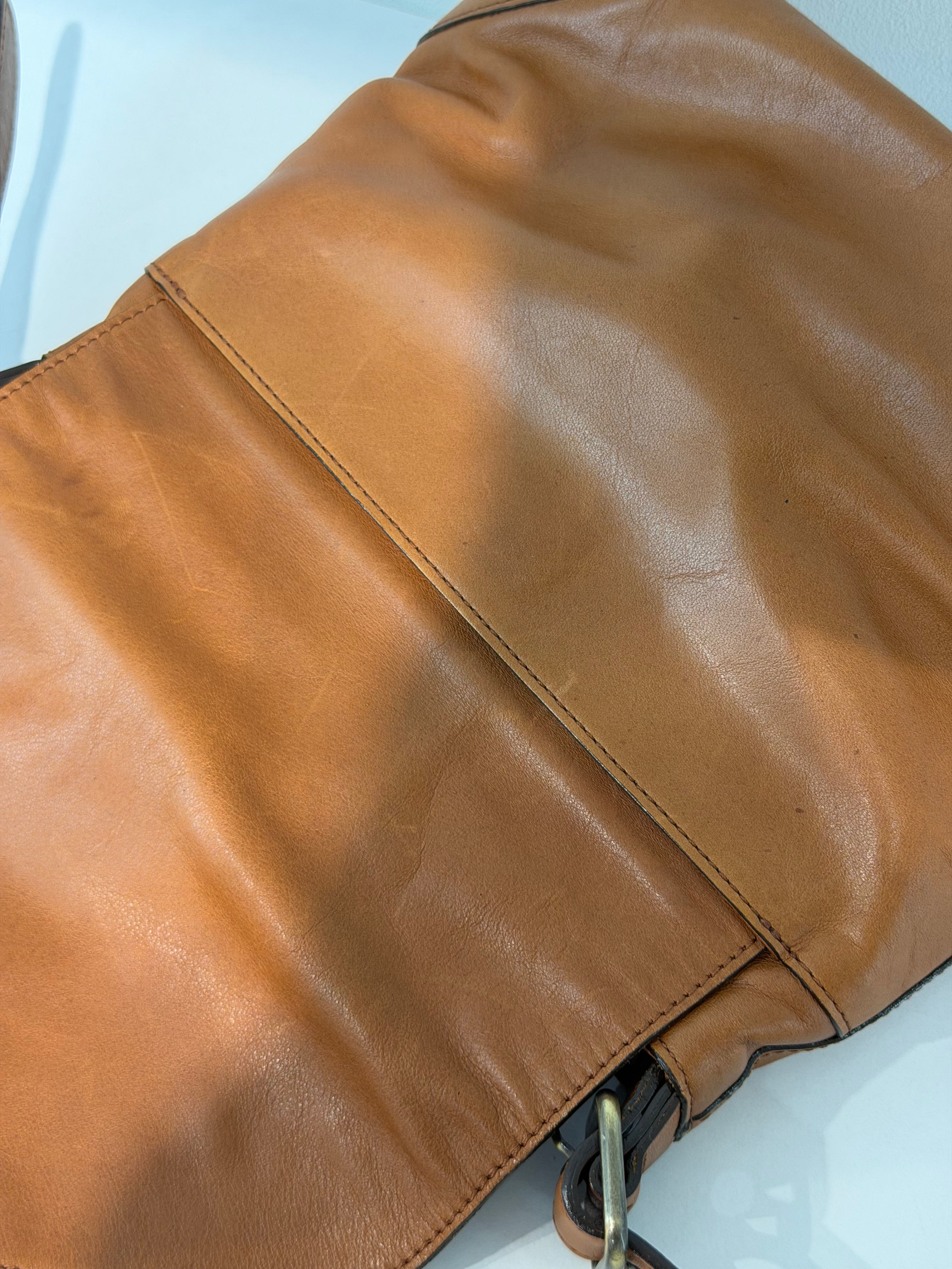 Borsa a Tracolla Vintage di Chloé in Pelle Marrone