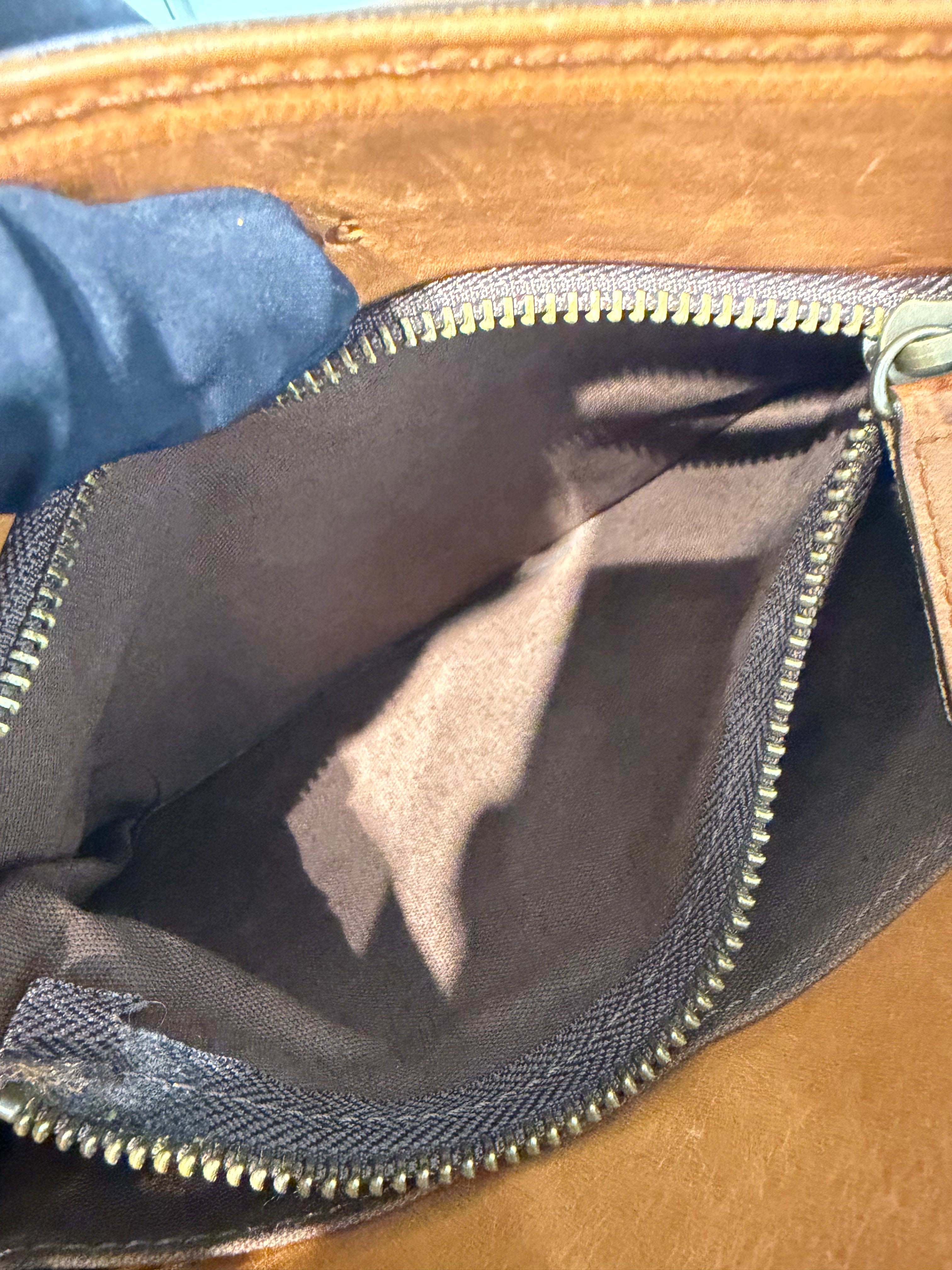 Borsa a Tracolla Vintage di Chloé in Pelle Marrone
