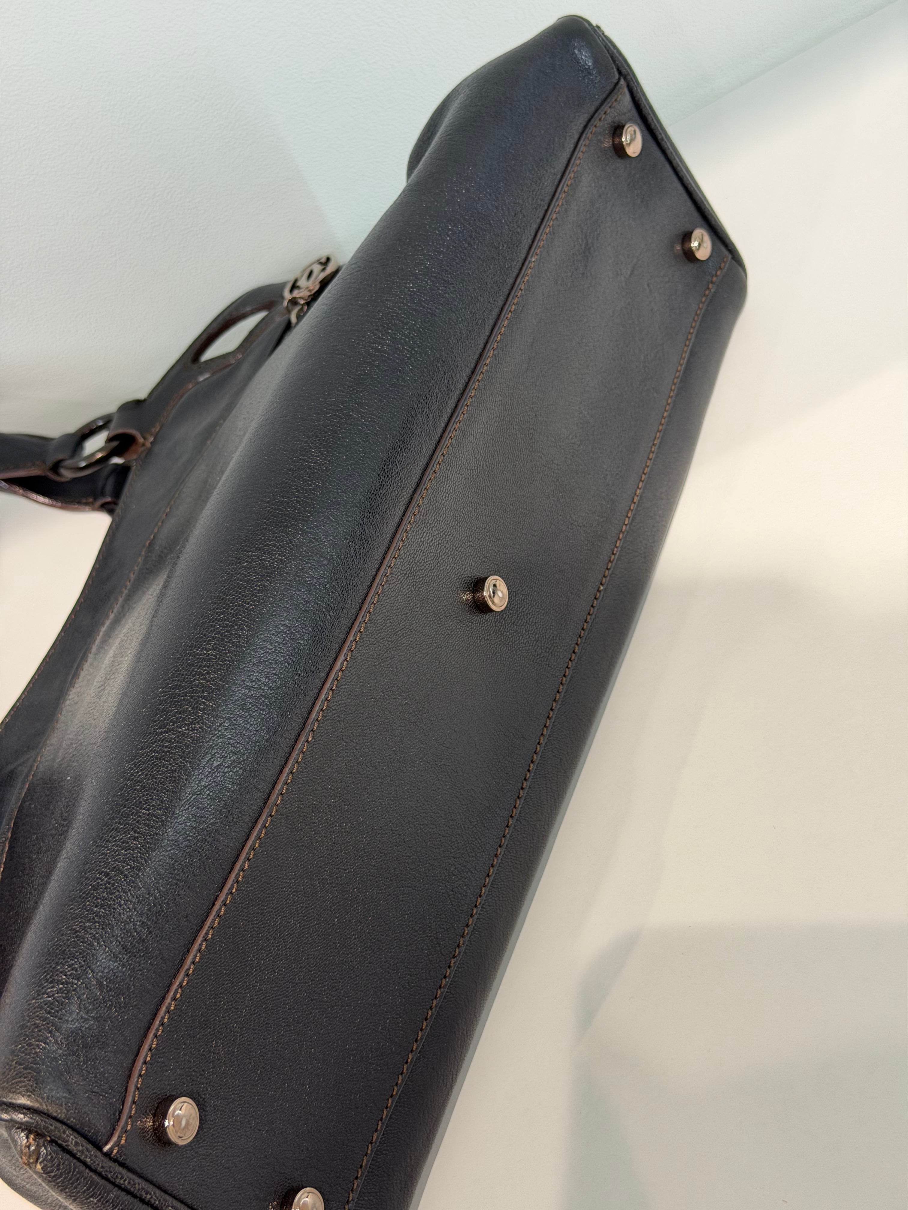 Borsa a Mano Cartier Marcello in Pelle Nera