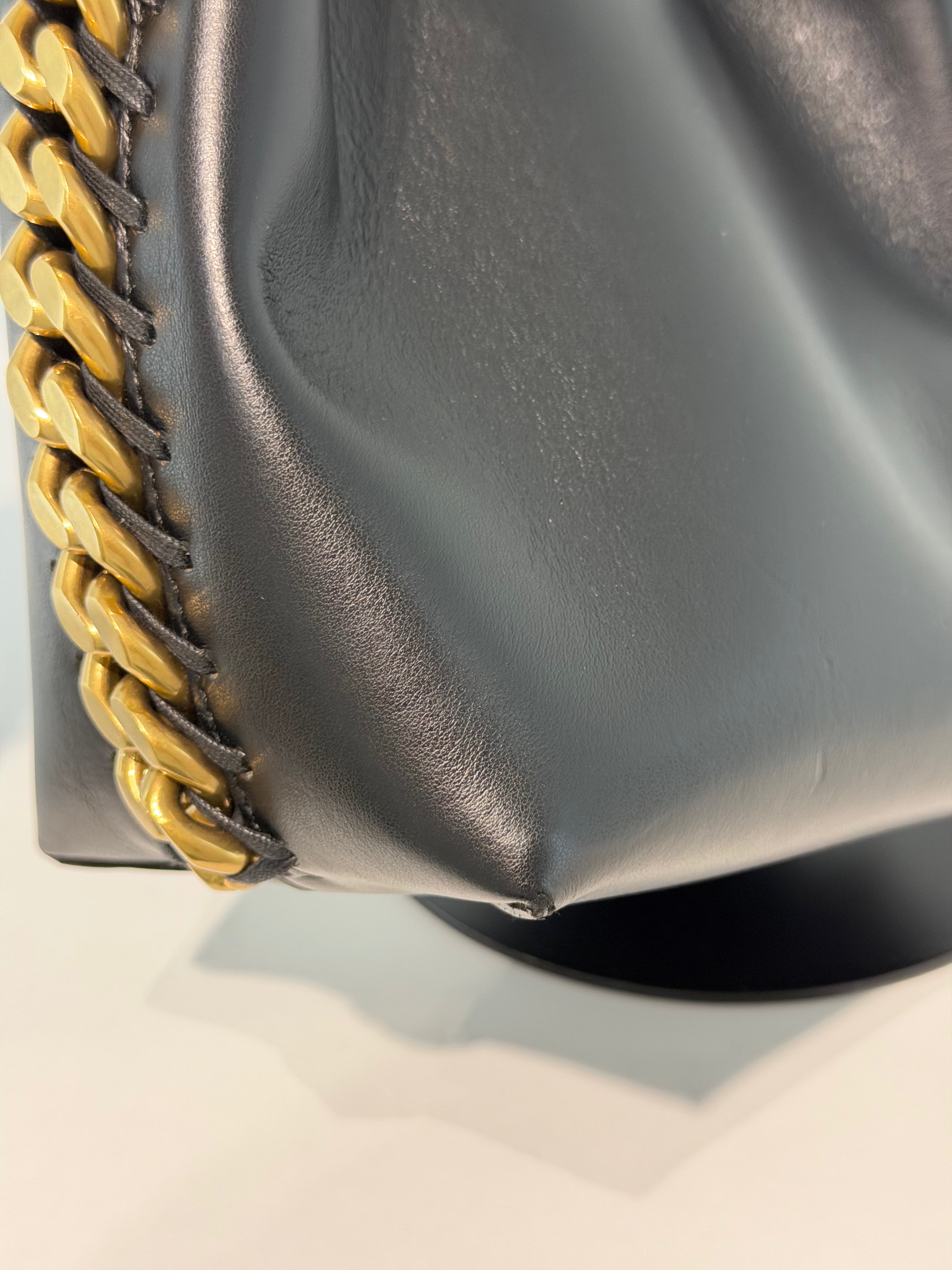 Borsa a Secchiello Stella McCartney Frayme in Ecopelle Nera