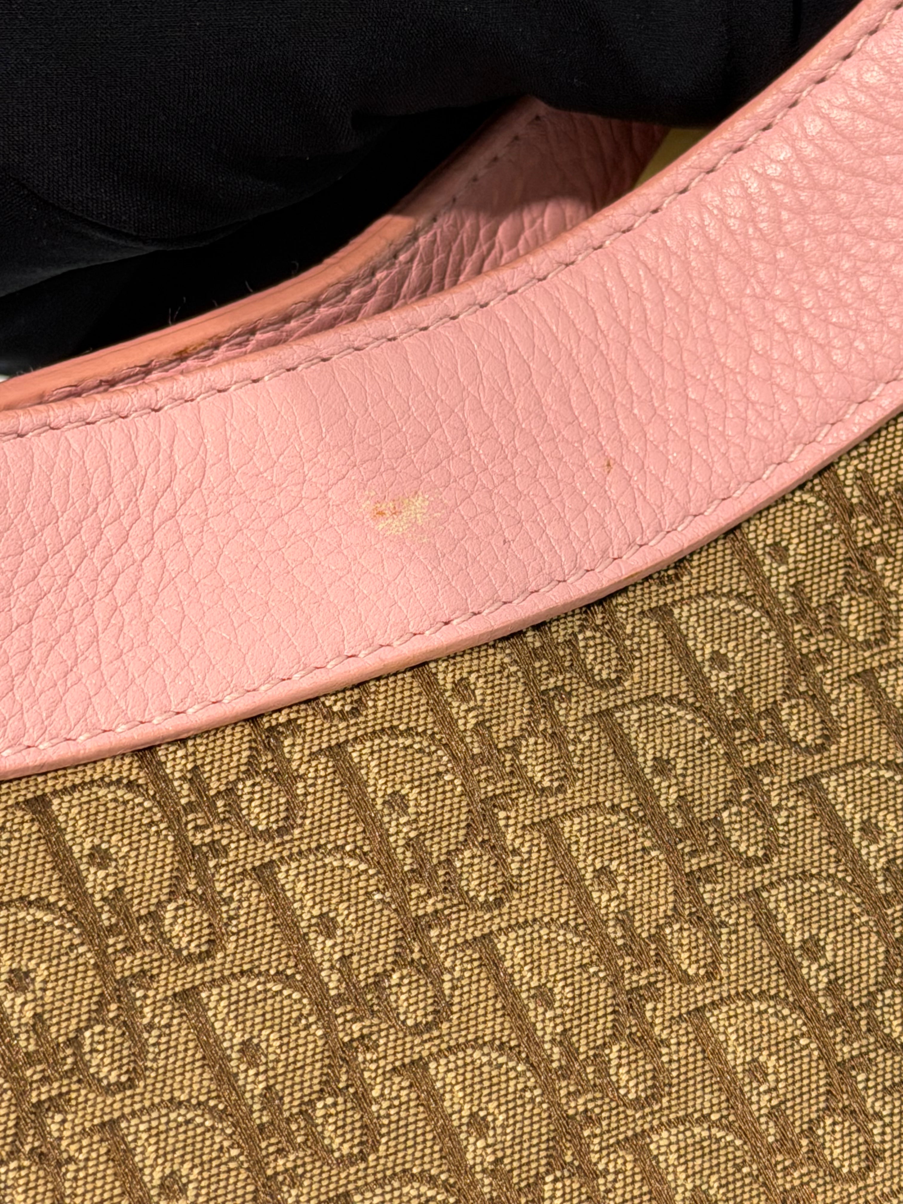 Borsa a Spalla Christian Dior Street Chic Hobo in Tela Jacquard