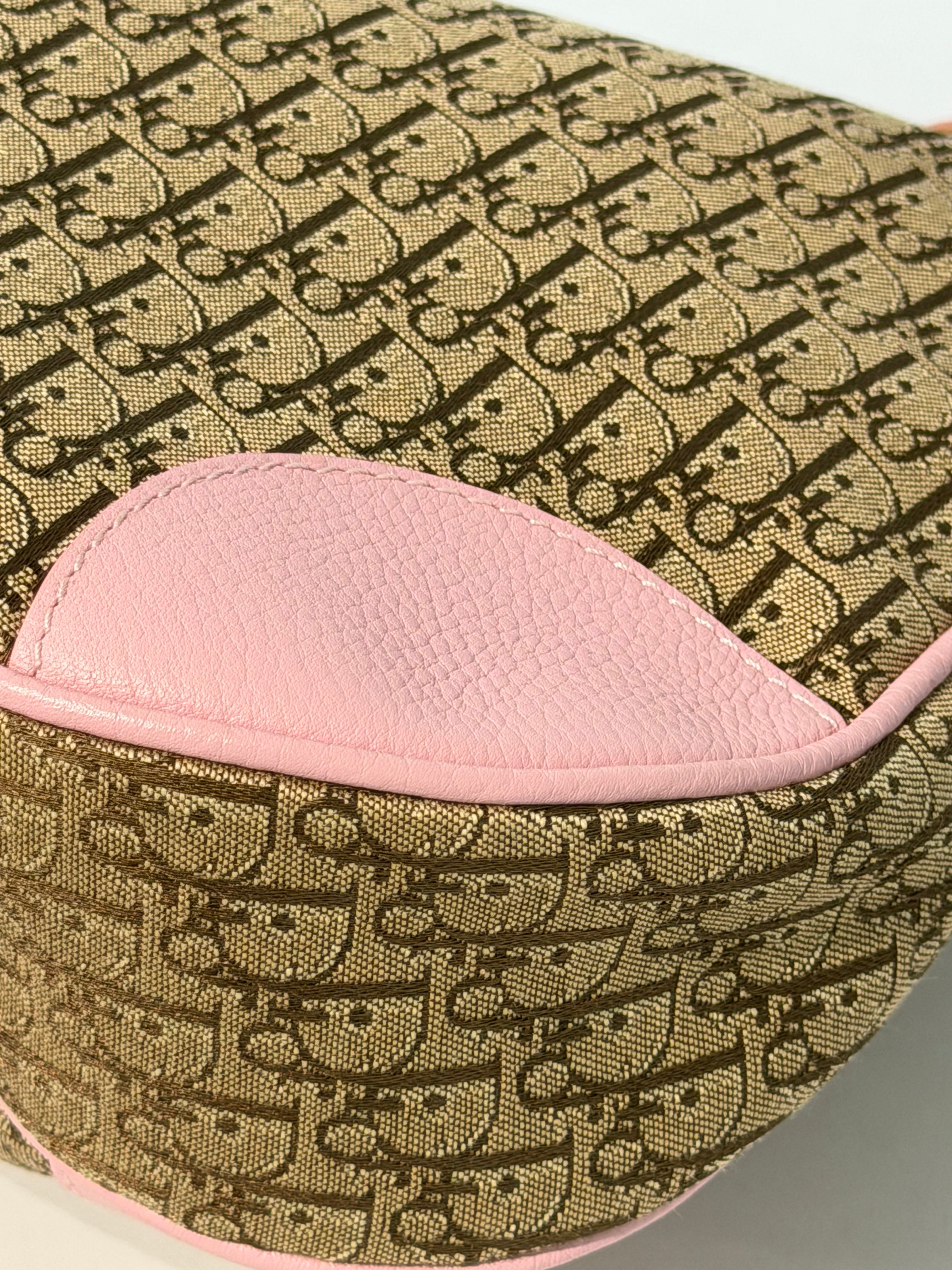 Borsa a Spalla Christian Dior Street Chic Hobo in Tela Jacquard
