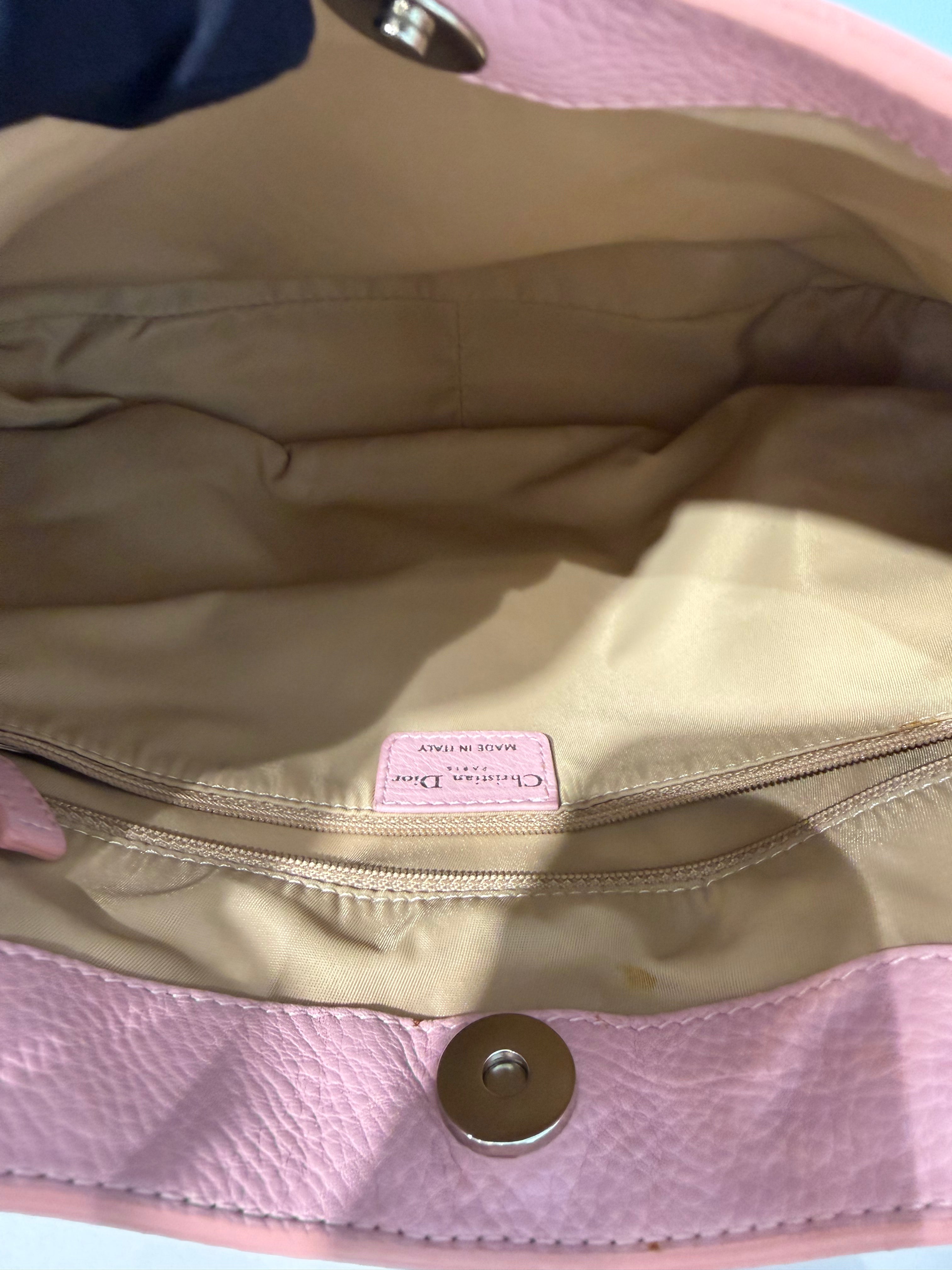 Borsa a Spalla Christian Dior Street Chic Hobo in Tela Jacquard