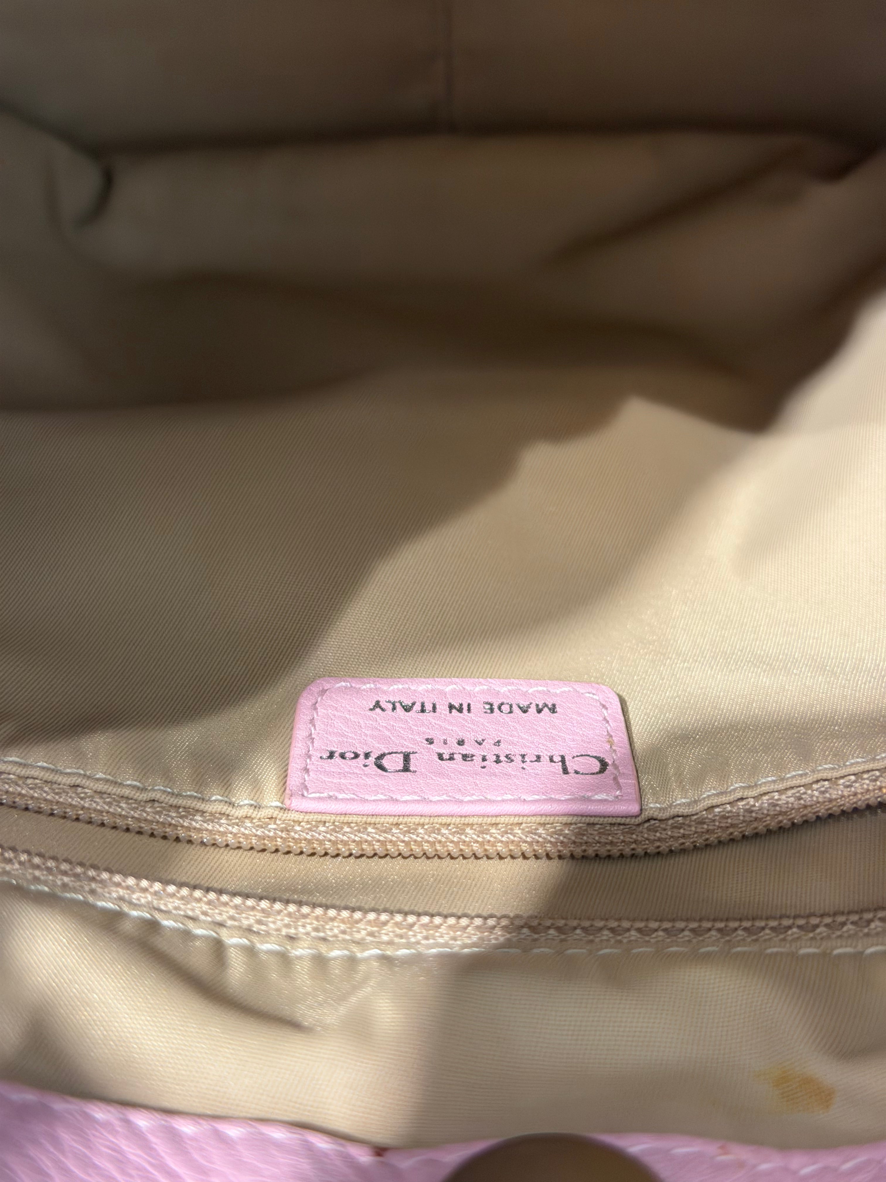 Borsa a Spalla Christian Dior Street Chic Hobo in Tela Jacquard
