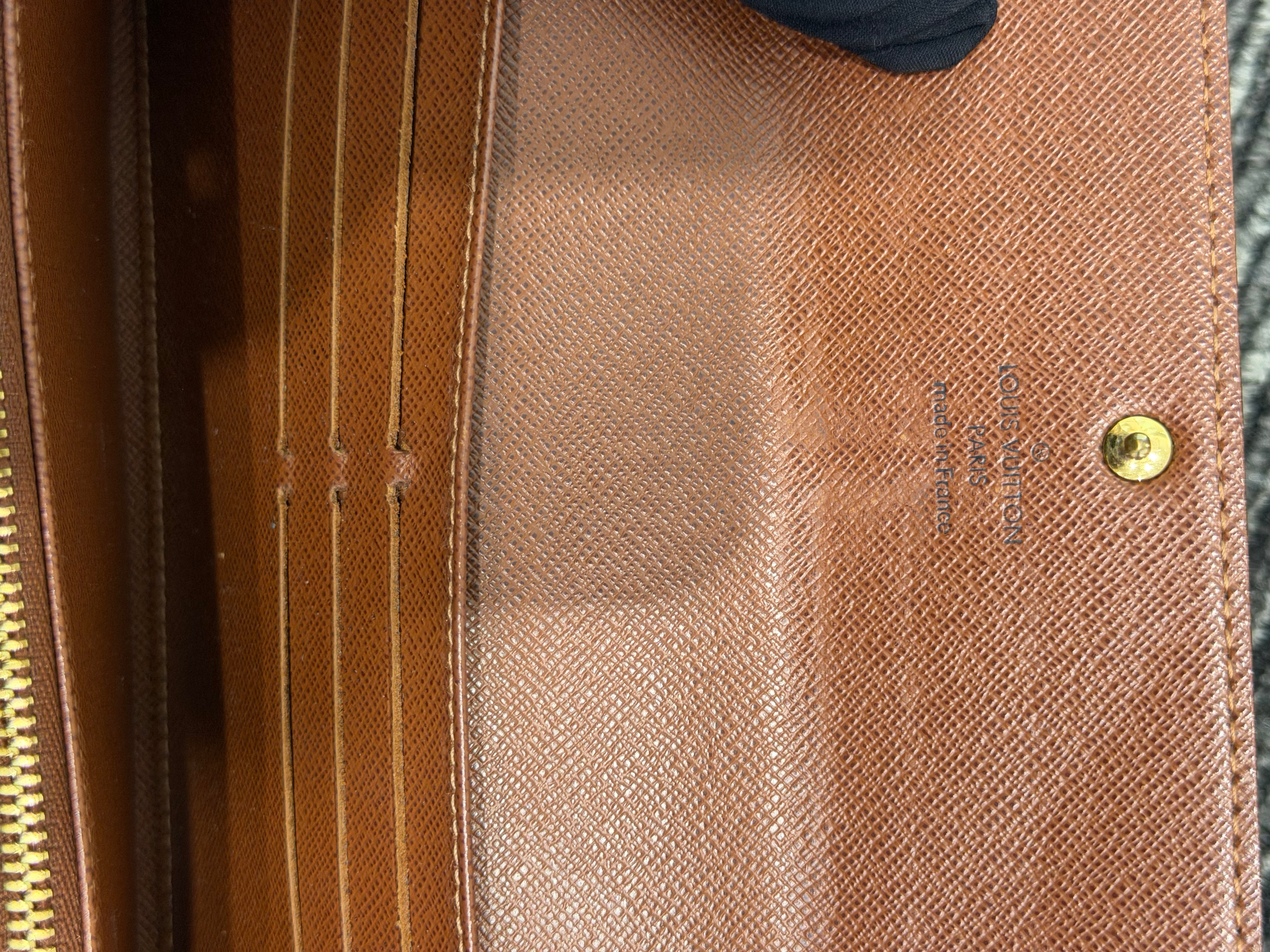 Portafoglio  Louis Vuitton Porte Trésor International in Tela Monogram