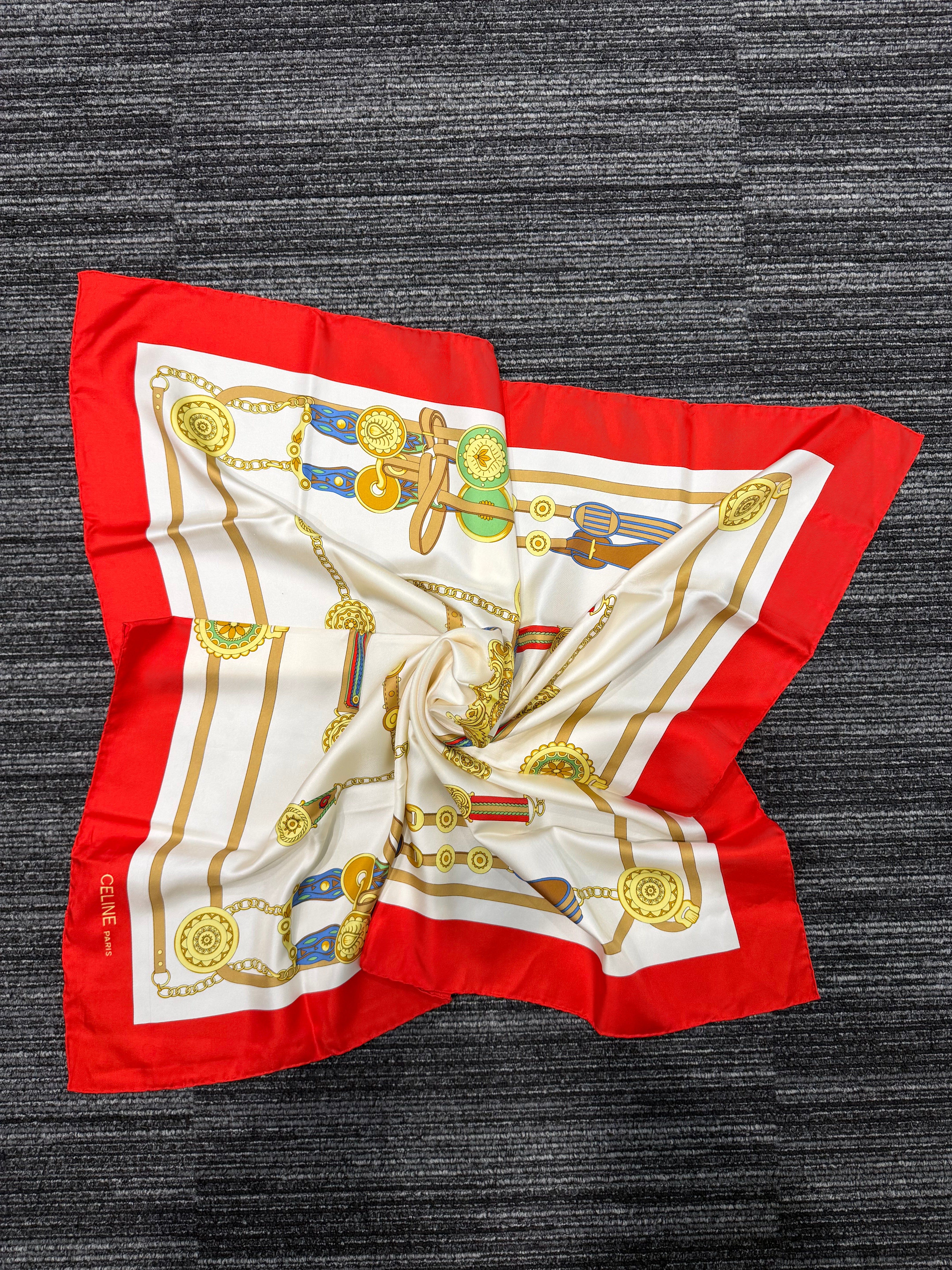 Foulard Vintage Céline Paris