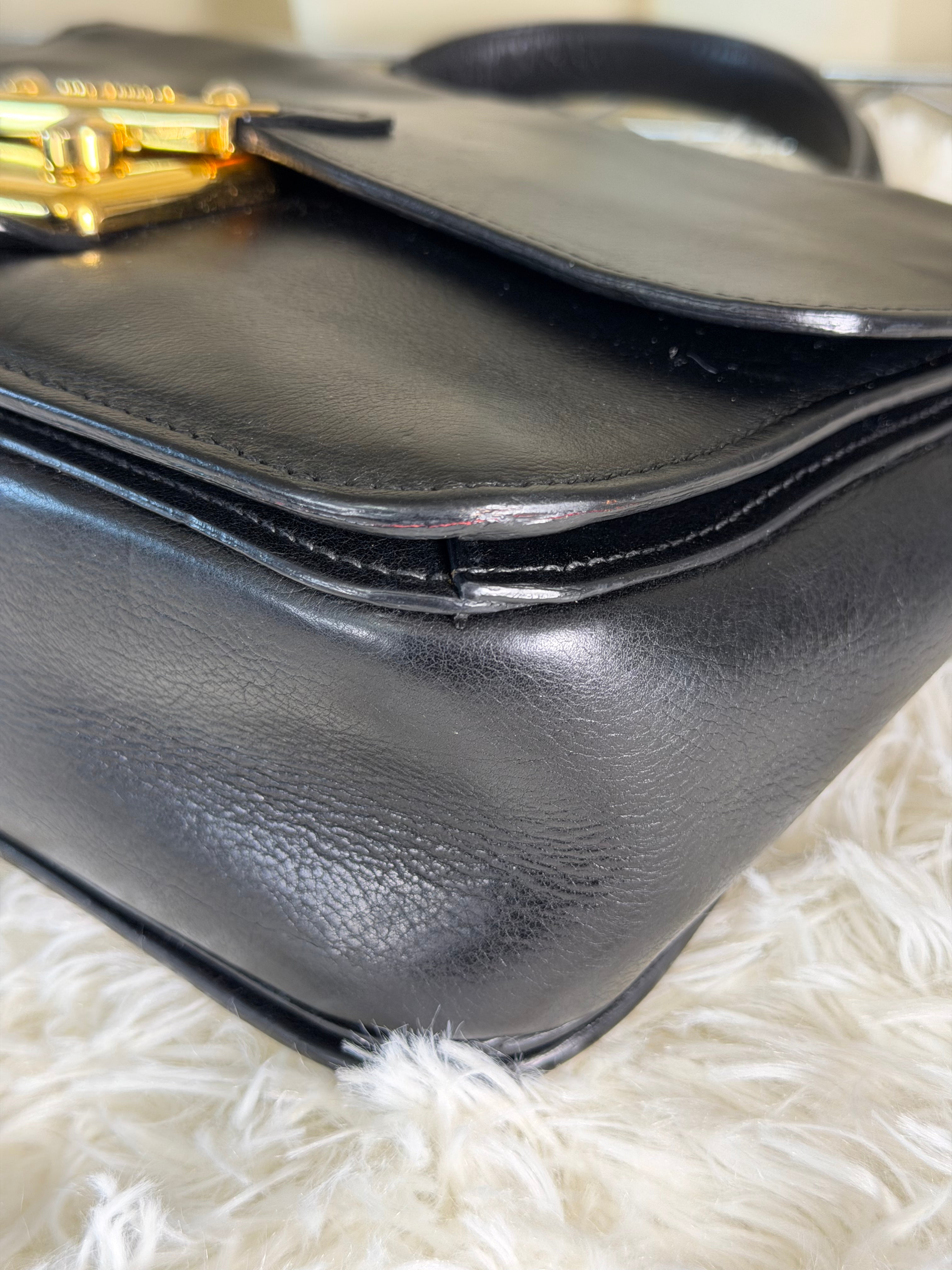 Borsa Vintage Archive Miu Miu in Pelle Nera