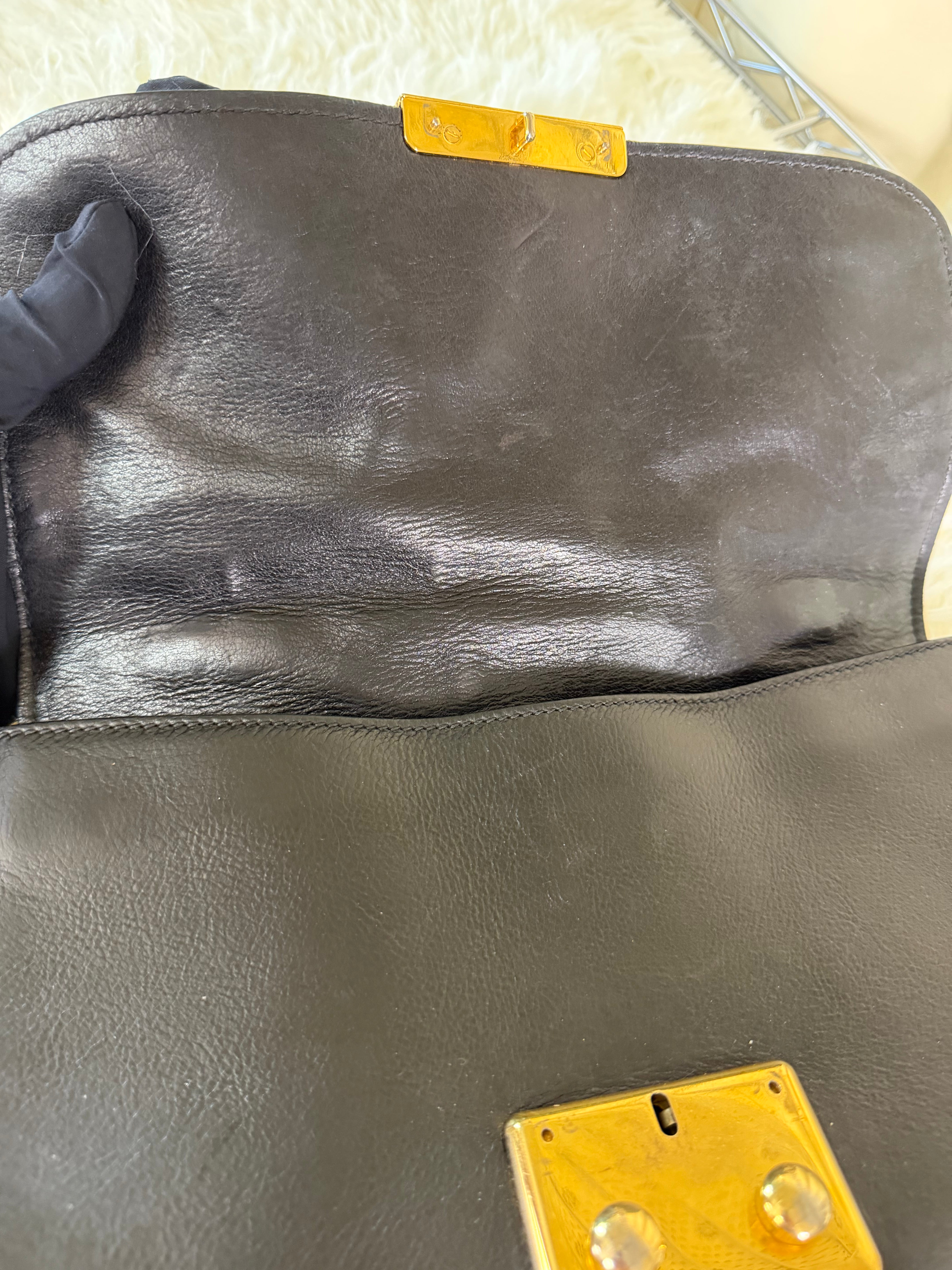 Borsa Vintage Archive Miu Miu in Pelle Nera
