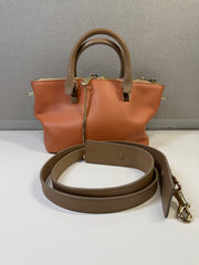 Borsa Chloé Modello Baylee in Pelle Bicolore