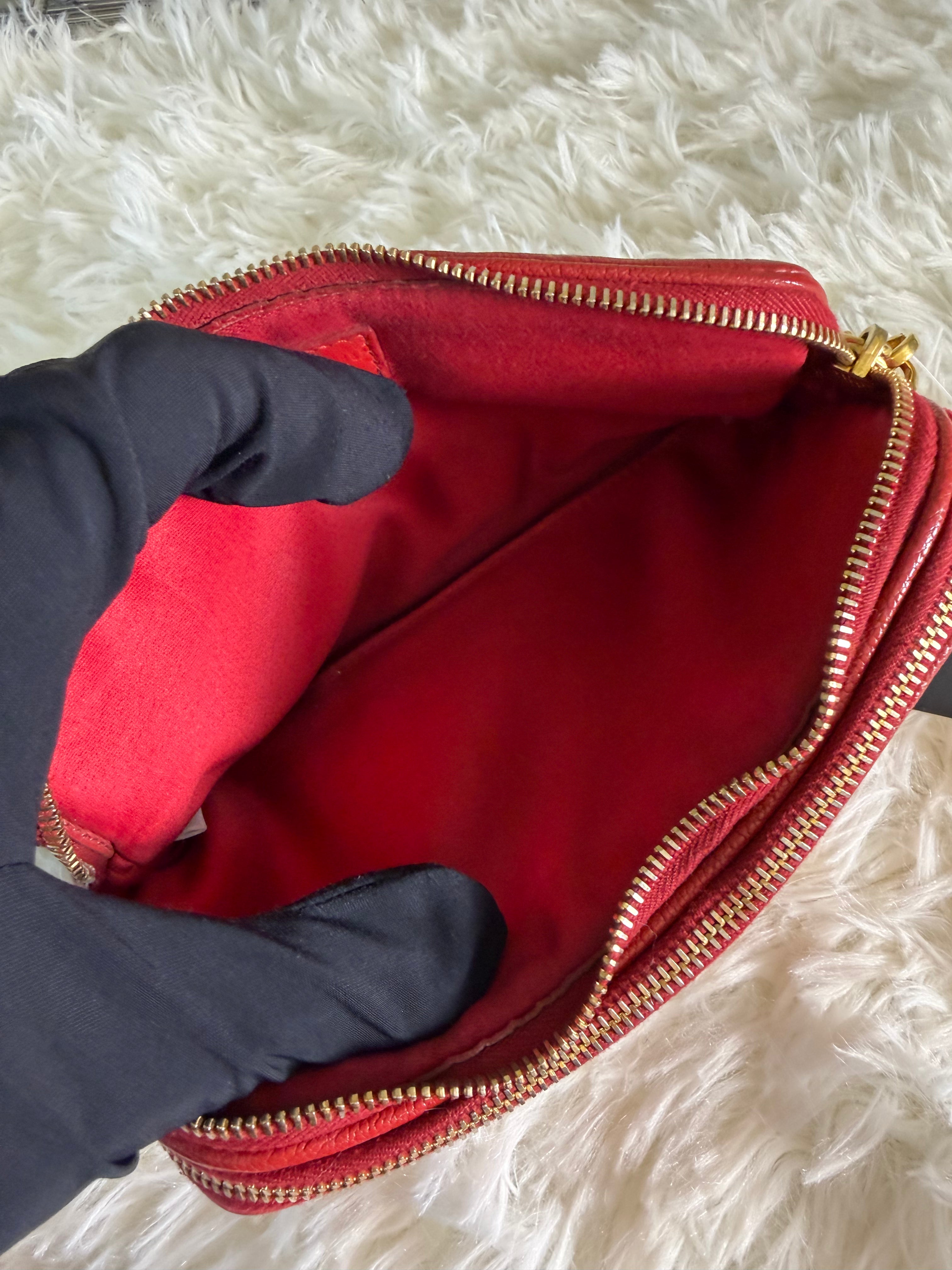 Borsa a Tracolla Miu Miu in Pelle Madras