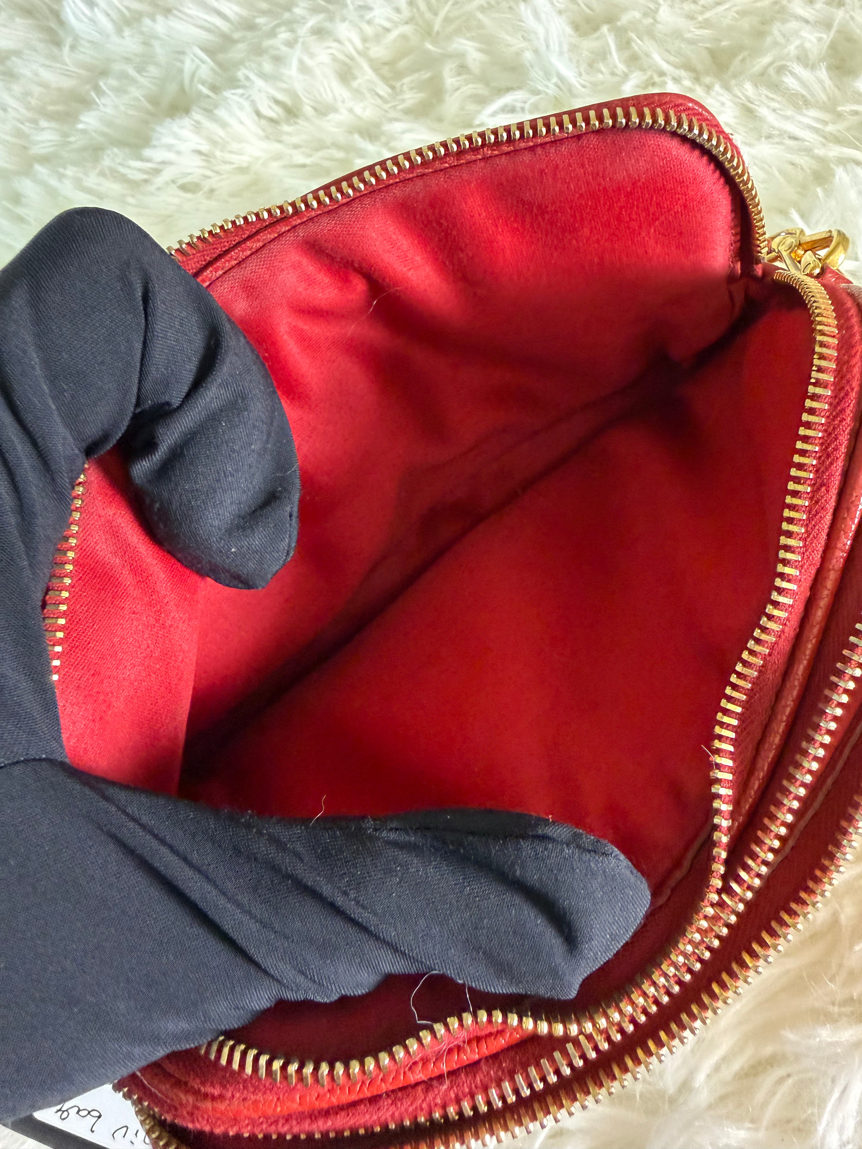 Borsa a Tracolla Miu Miu in Pelle Madras