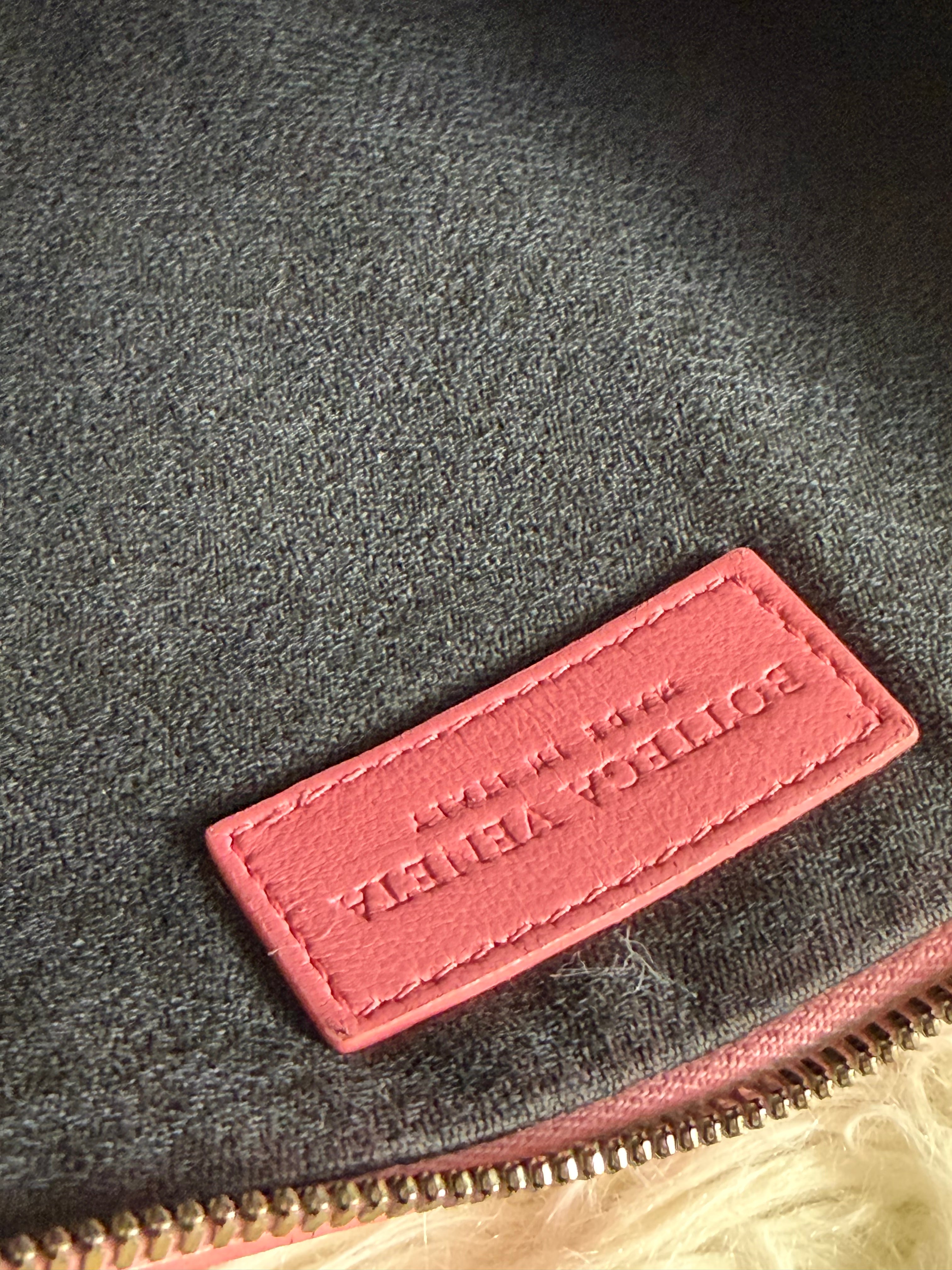 Pochette di Bottega Veneta in Pelle Rosa