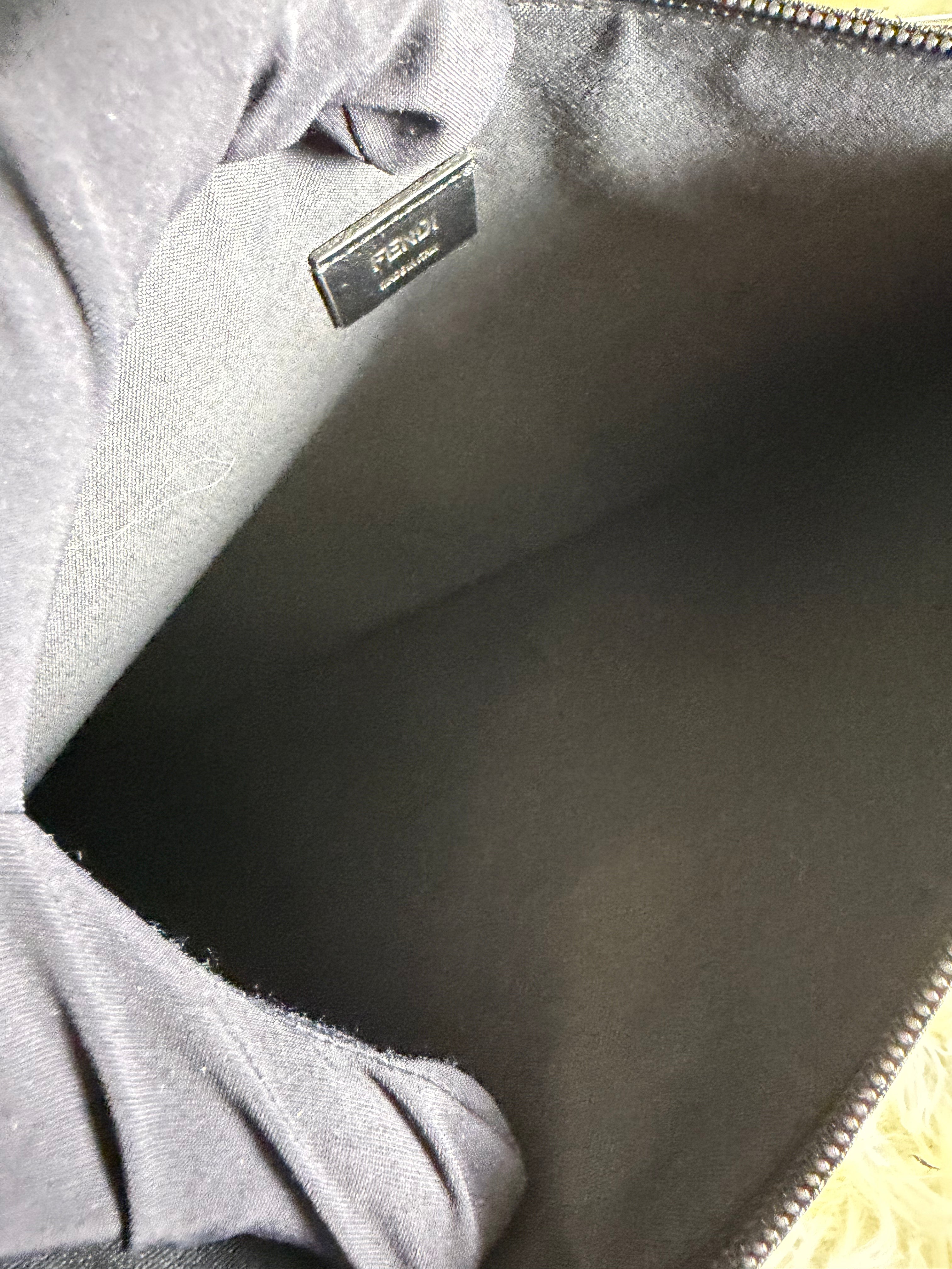 Pochette di Fendi in Tela Zucca