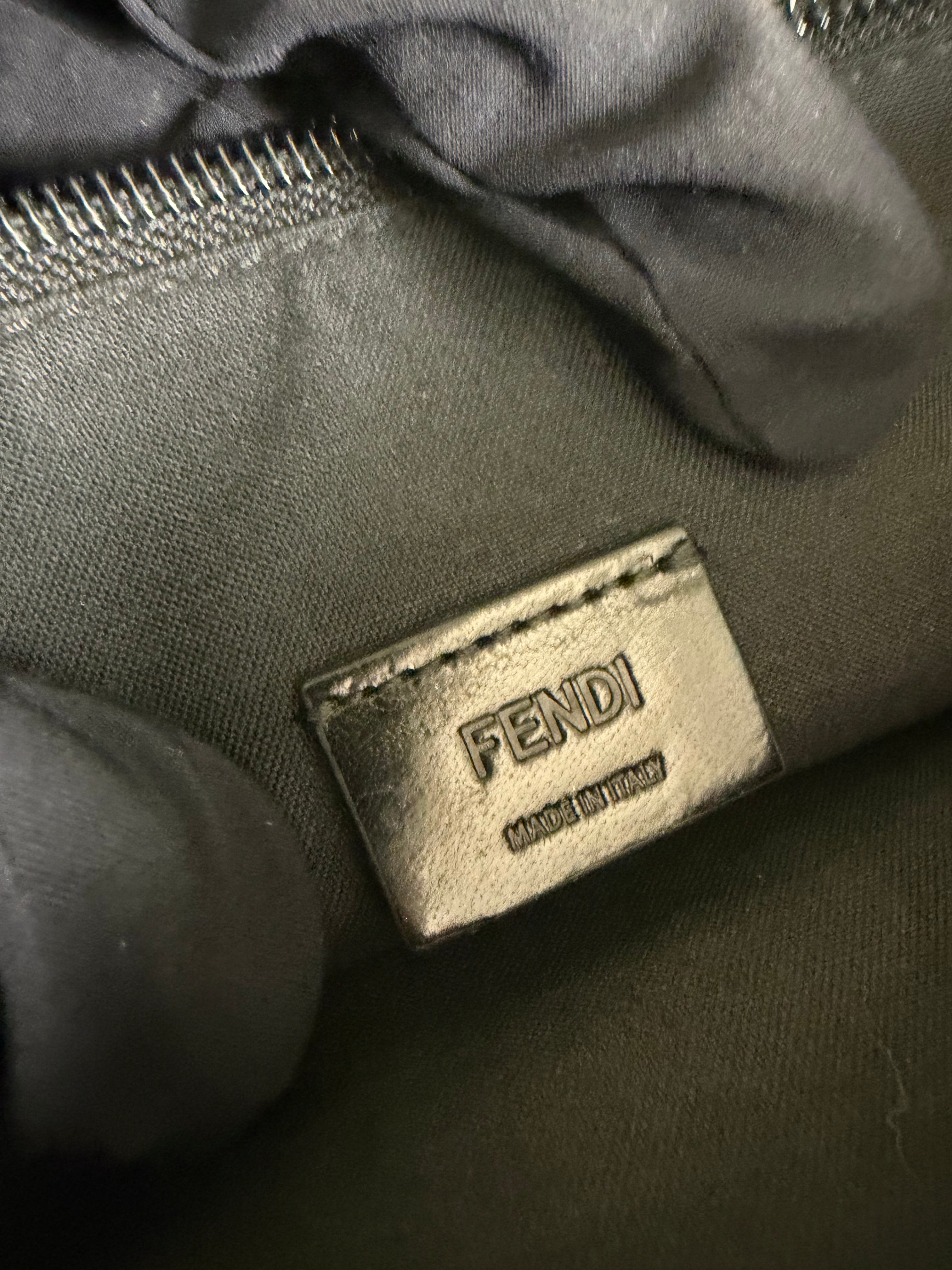 Pochette di Fendi in Tela Zucca