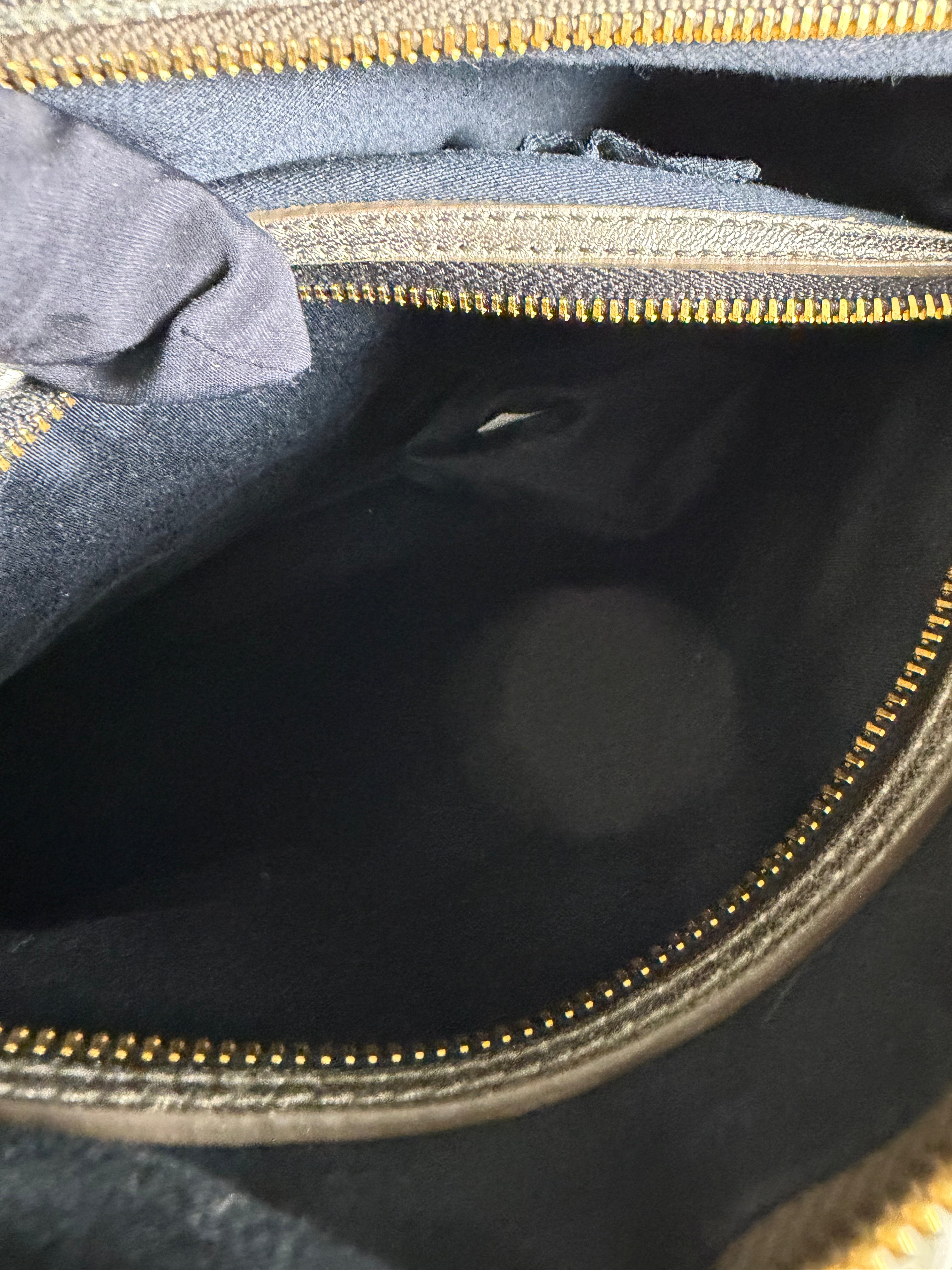 Pochette di Miu Miu in Pelle Metallica