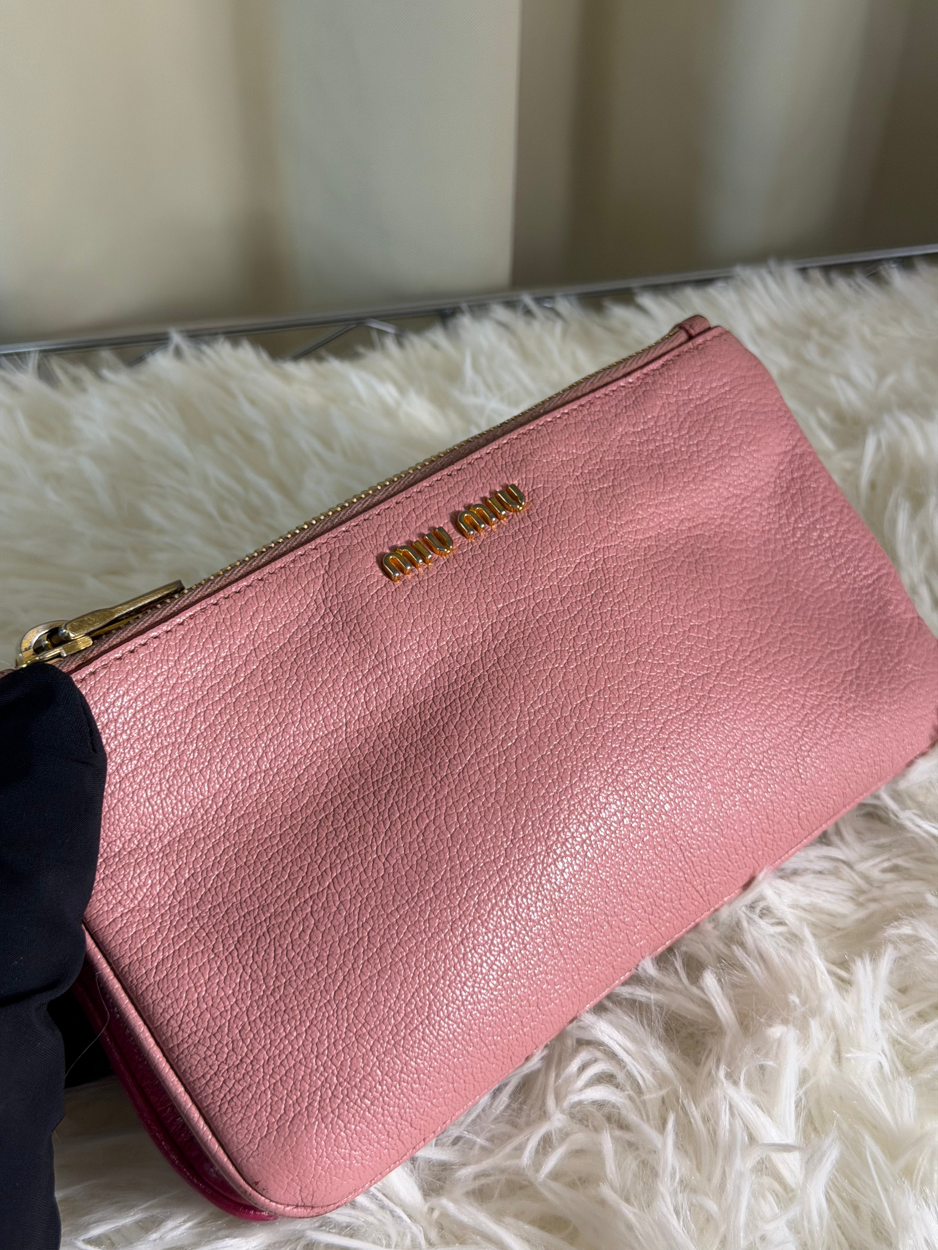 Borsa a Tracolla Miu Miu in Pelle Bicolore