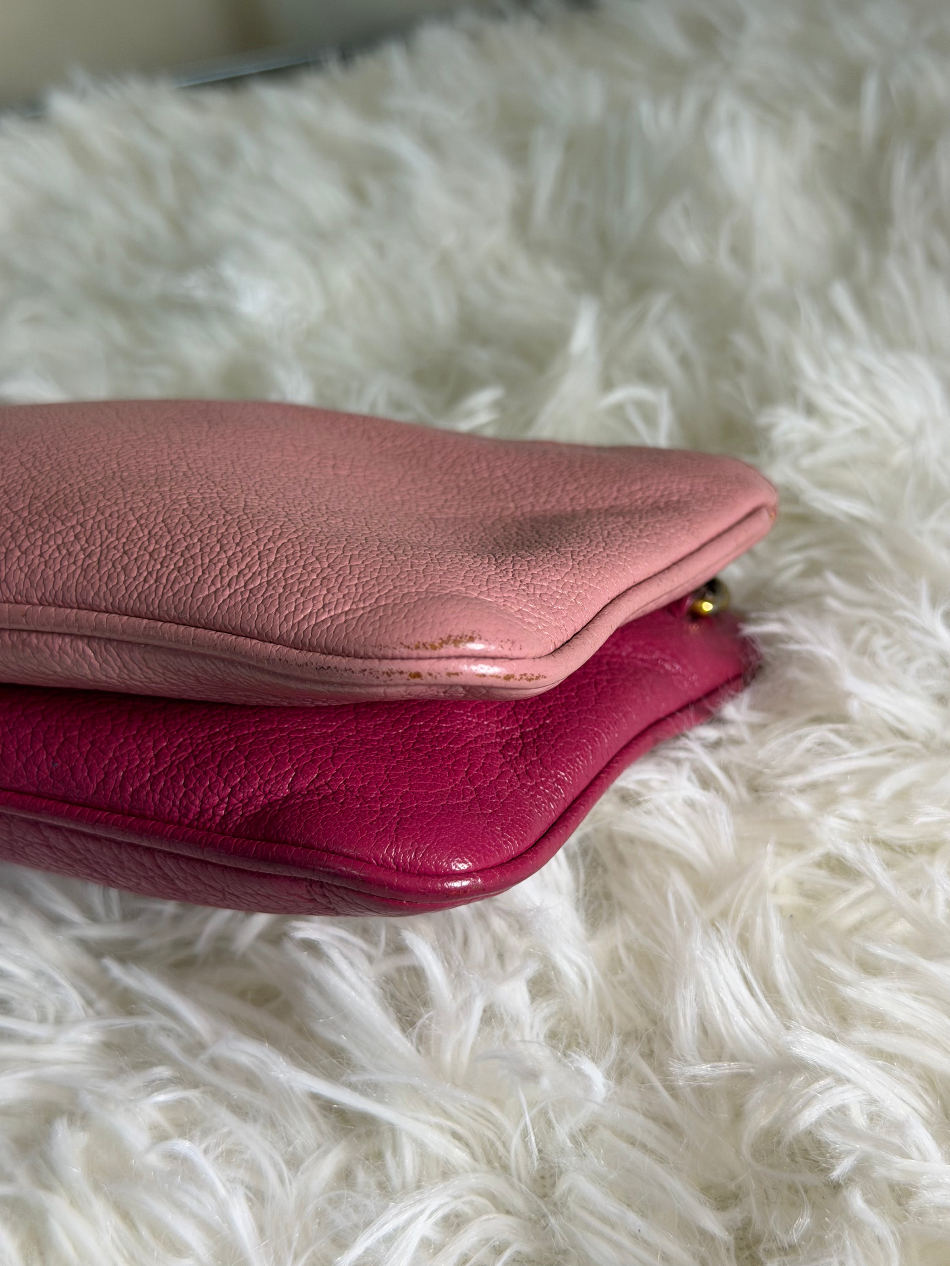 Borsa a Tracolla Miu Miu in Pelle Bicolore