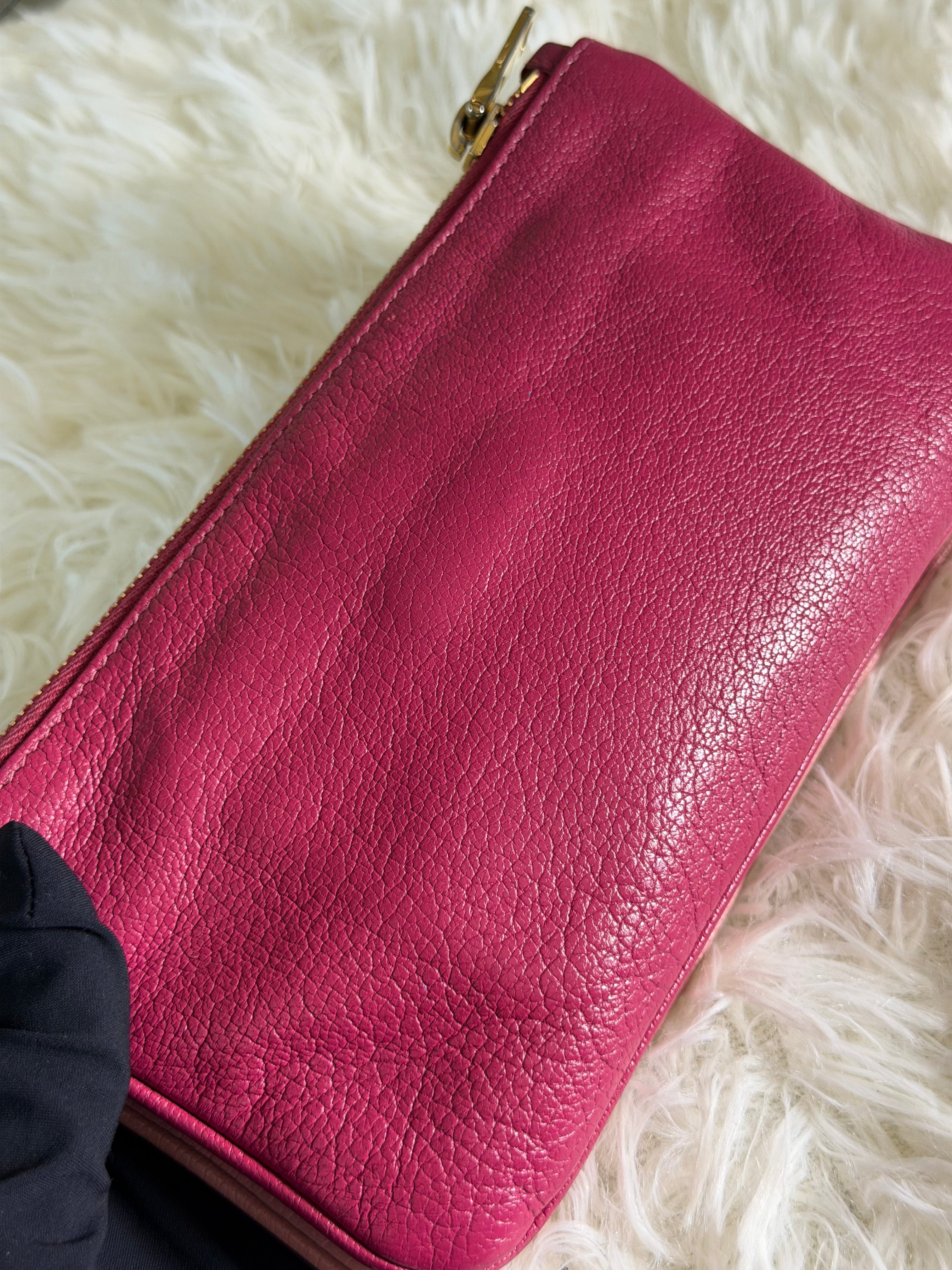 Borsa a Tracolla Miu Miu in Pelle Bicolore