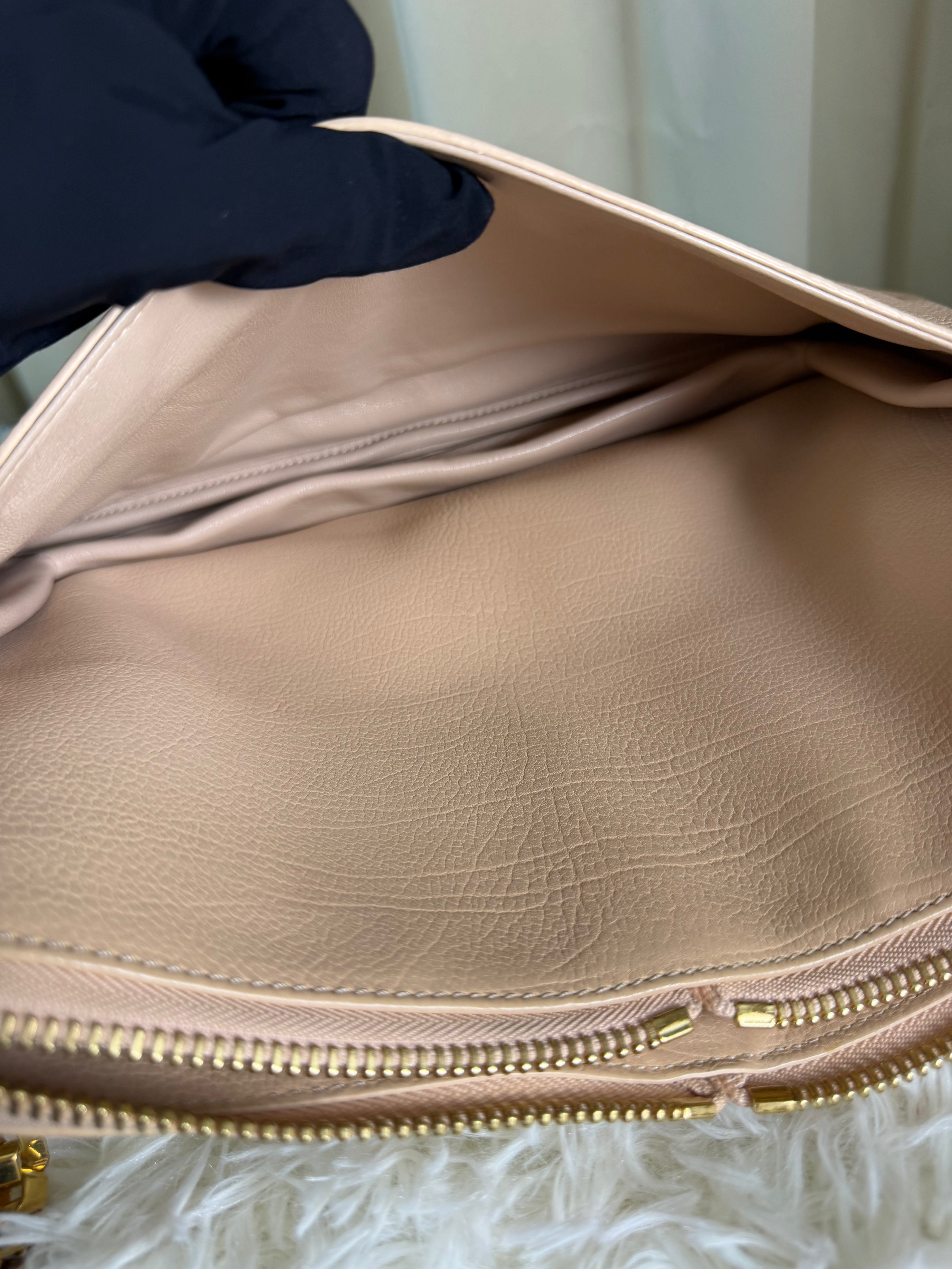 Borsa Chloé Lucy in Pelle Rosa Chiaro