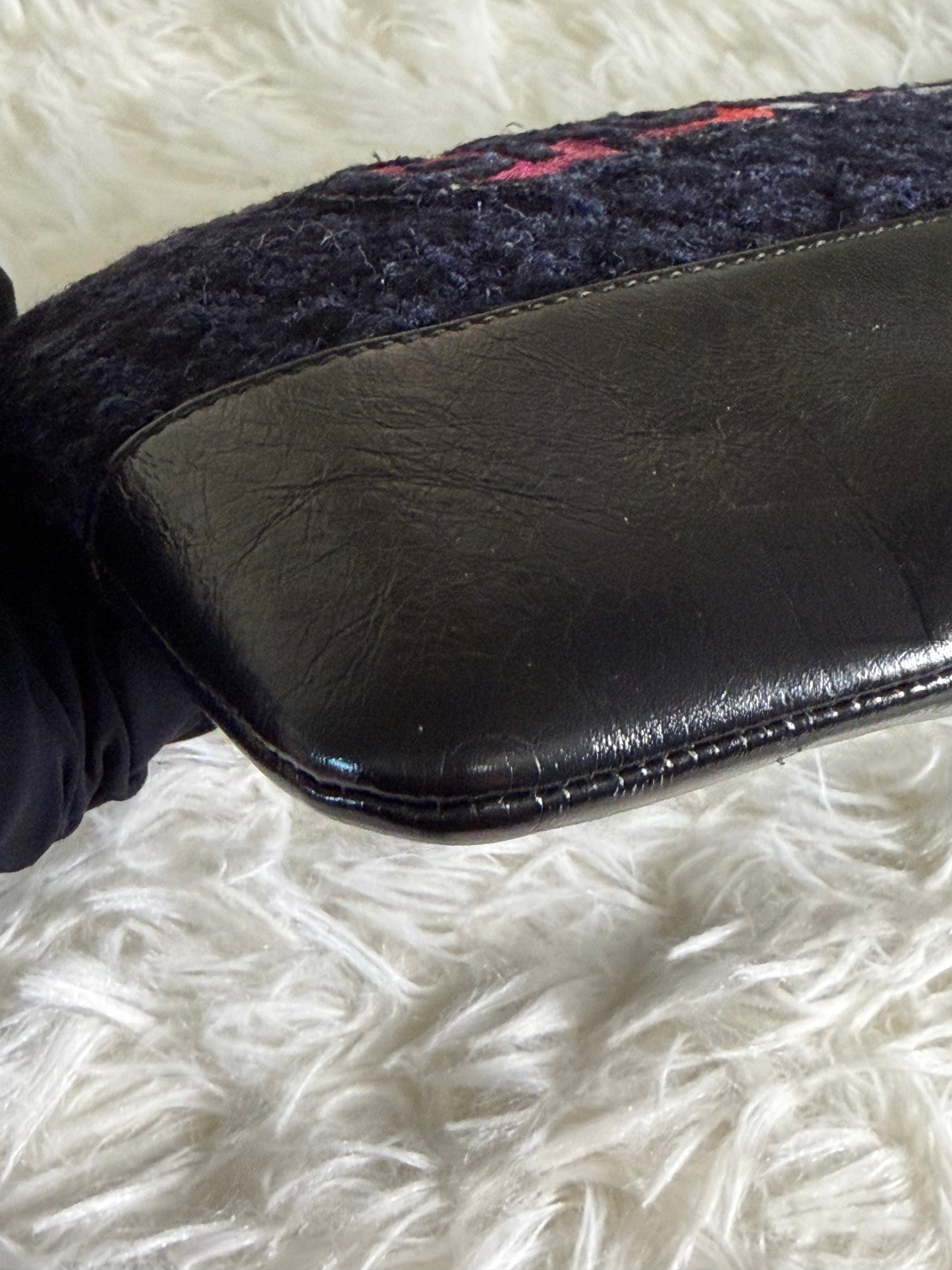 Clutch Chanel Gabrielle in Tweed e Pelle