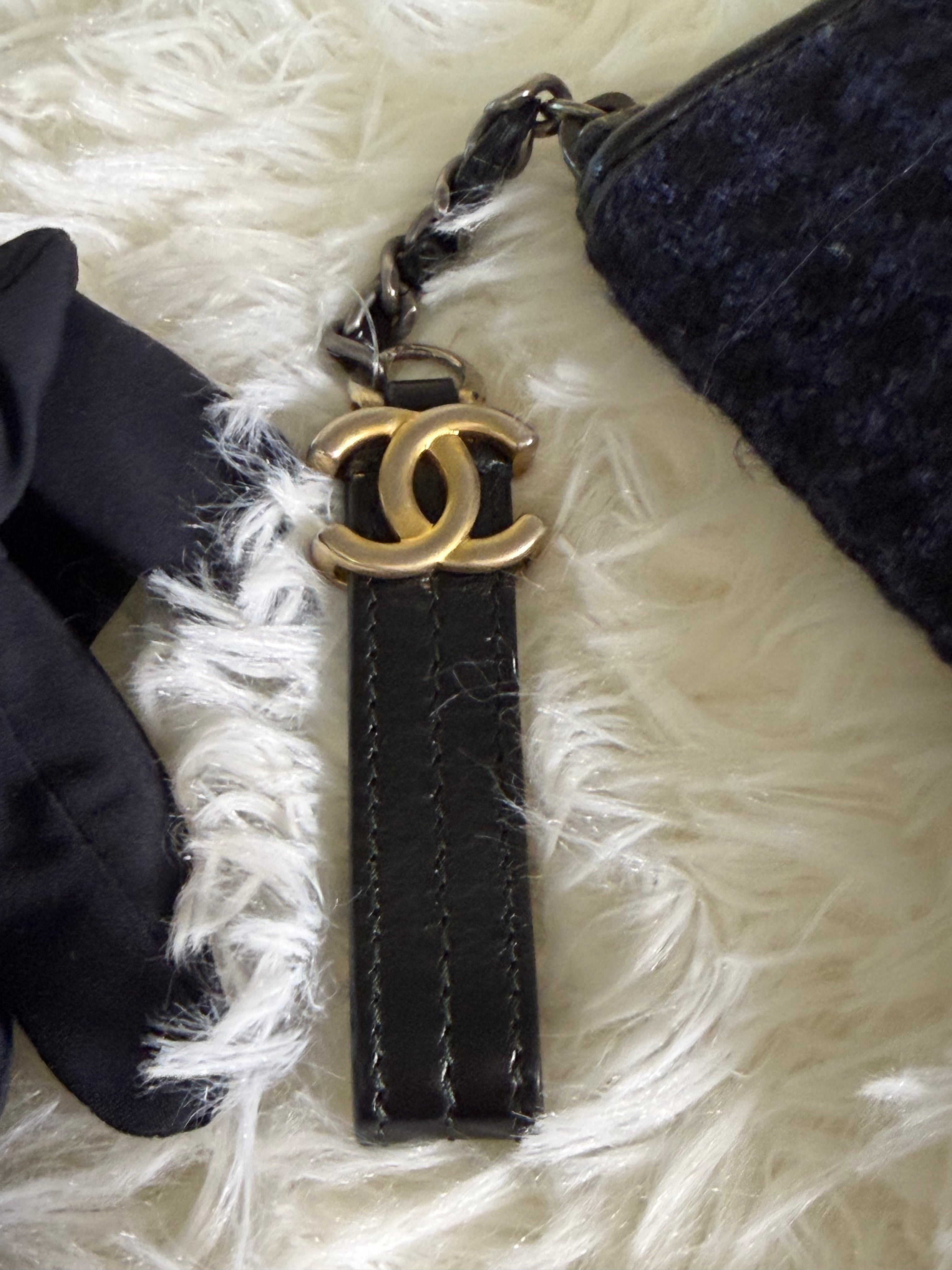 Clutch Chanel Gabrielle in Tweed e Pelle