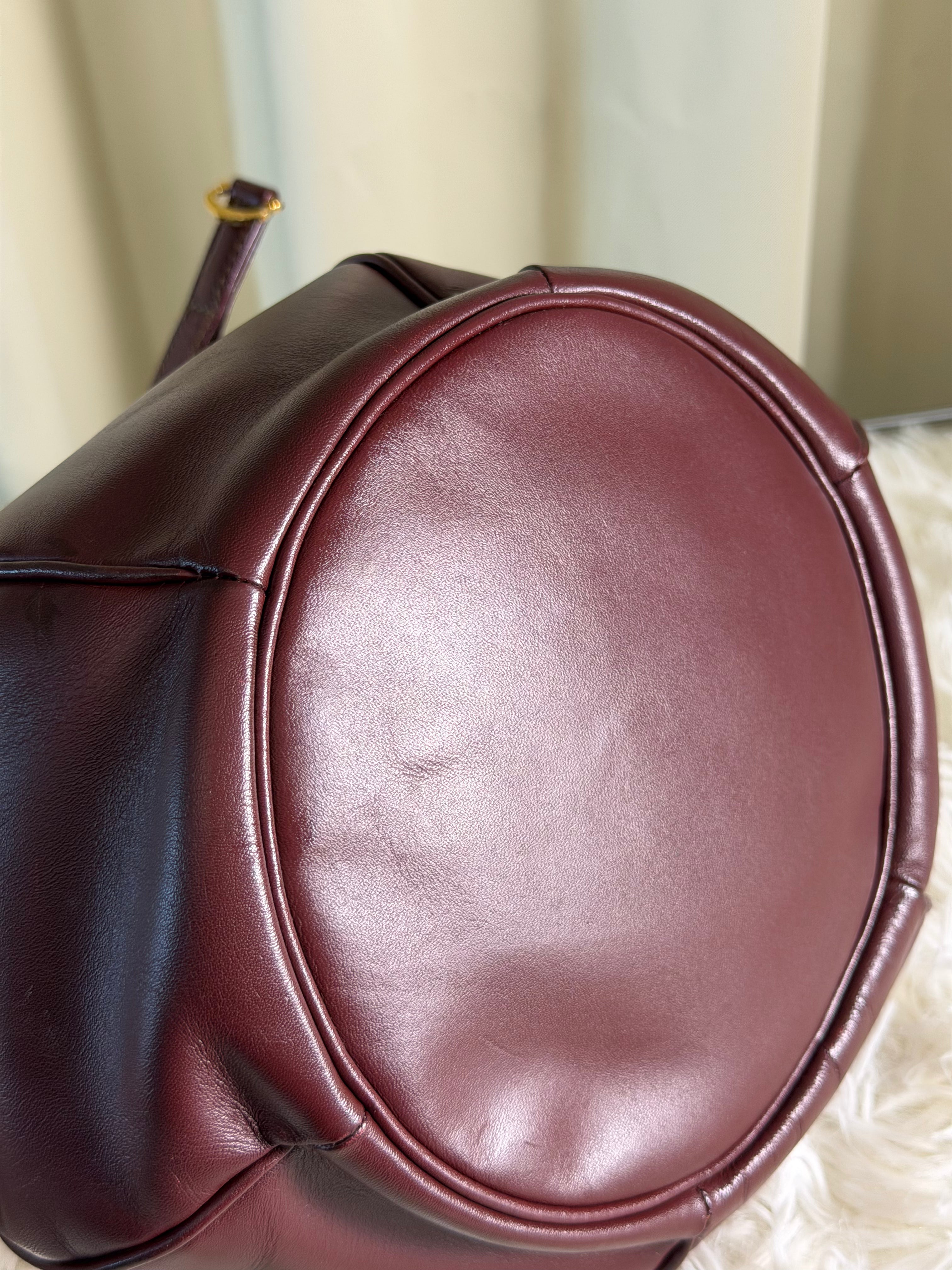 Borsa a Secchiello Vintage di Cartier