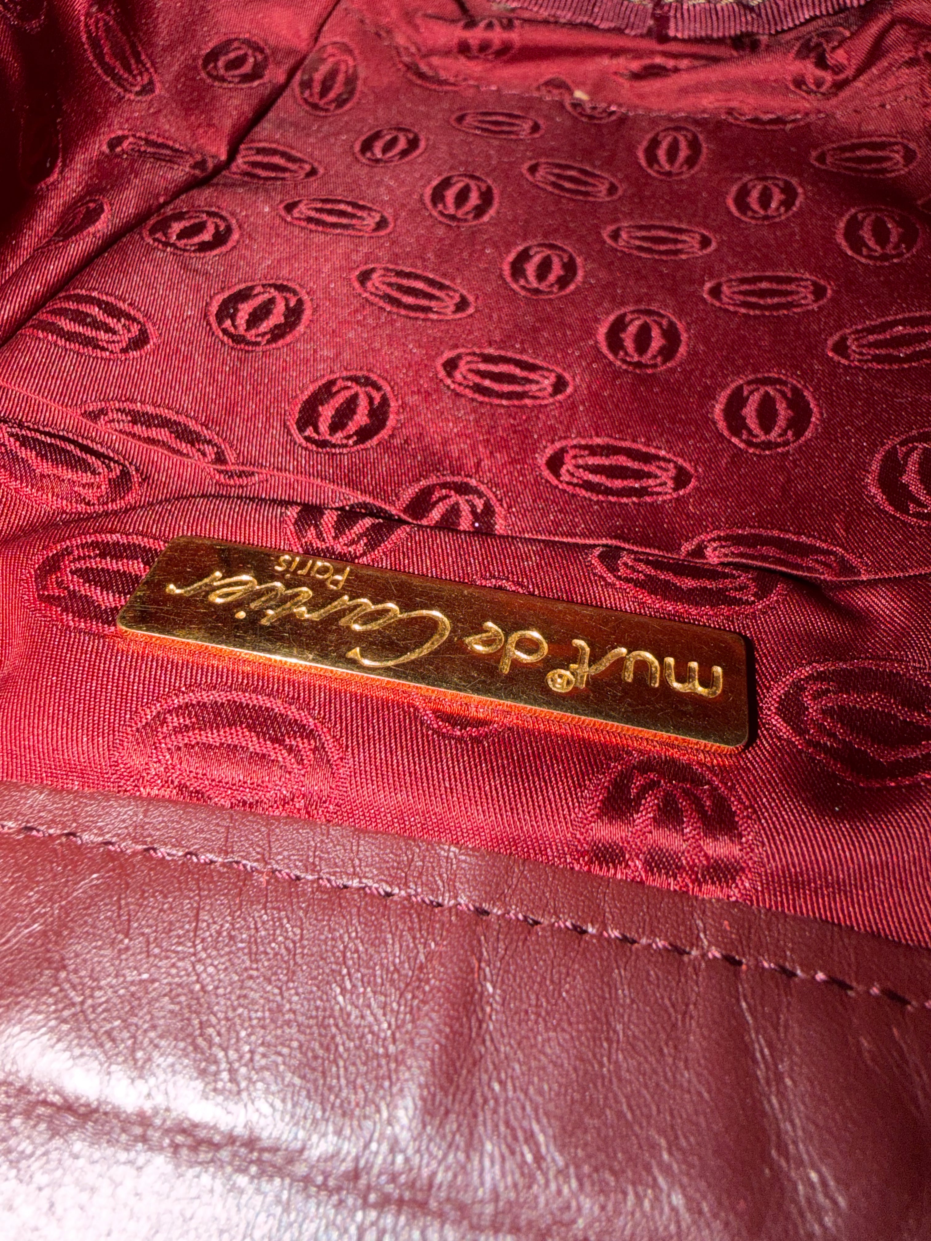 Borsa a Secchiello Vintage di Cartier