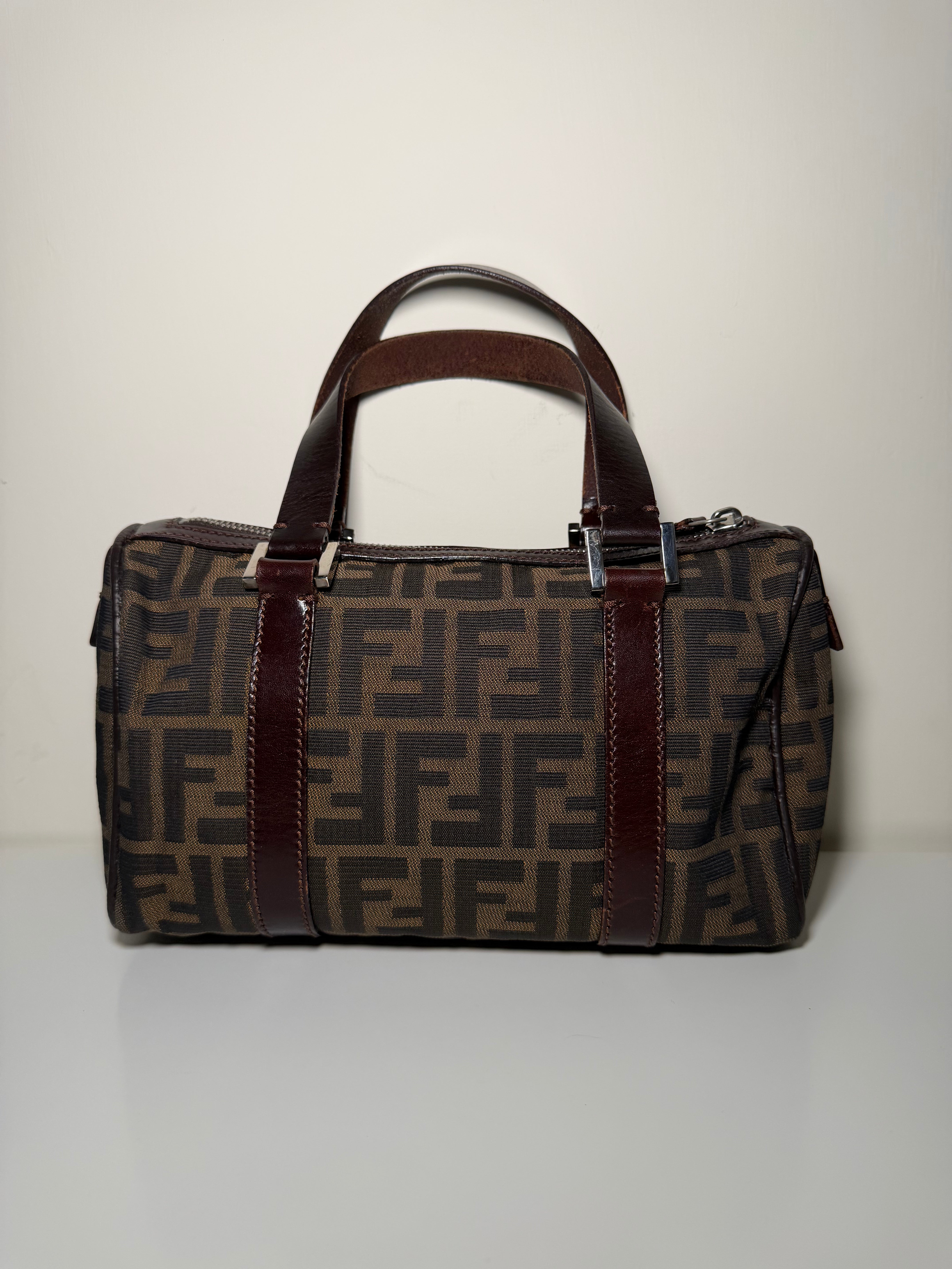 Borsa Fendi Zucca Boston