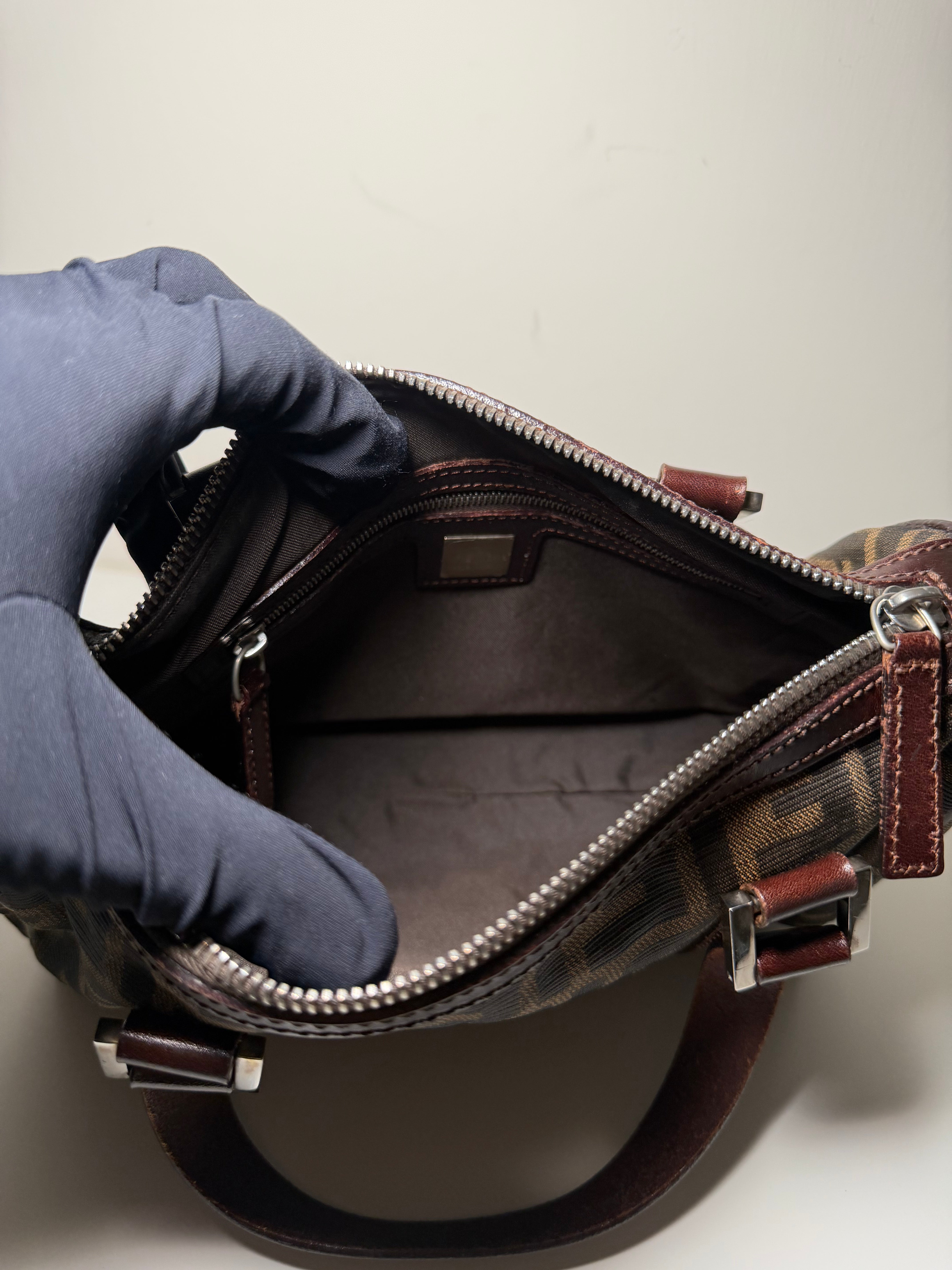 Borsa Fendi Zucca Boston