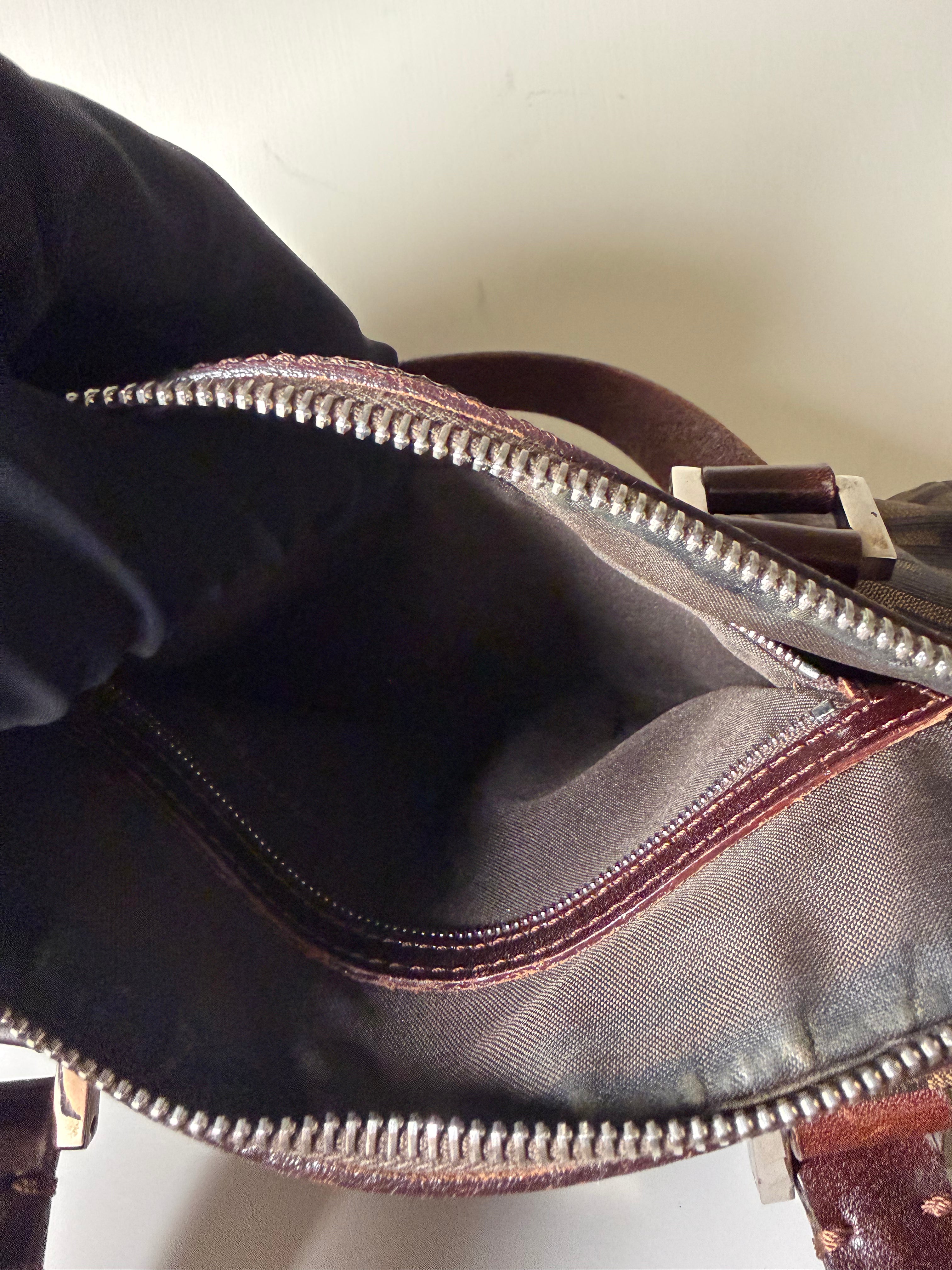 Borsa Fendi Zucca Boston