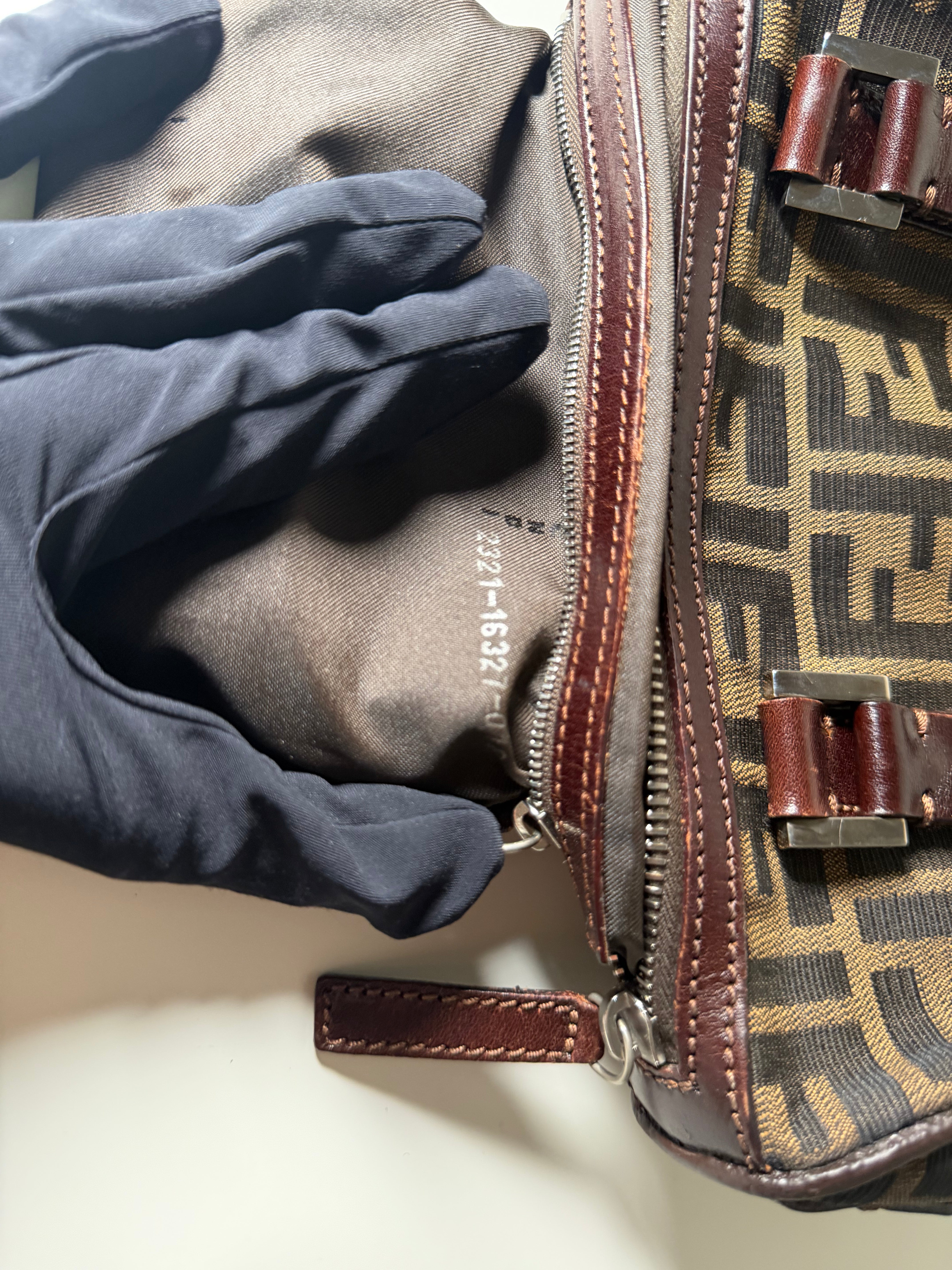 Borsa Fendi Zucca Boston