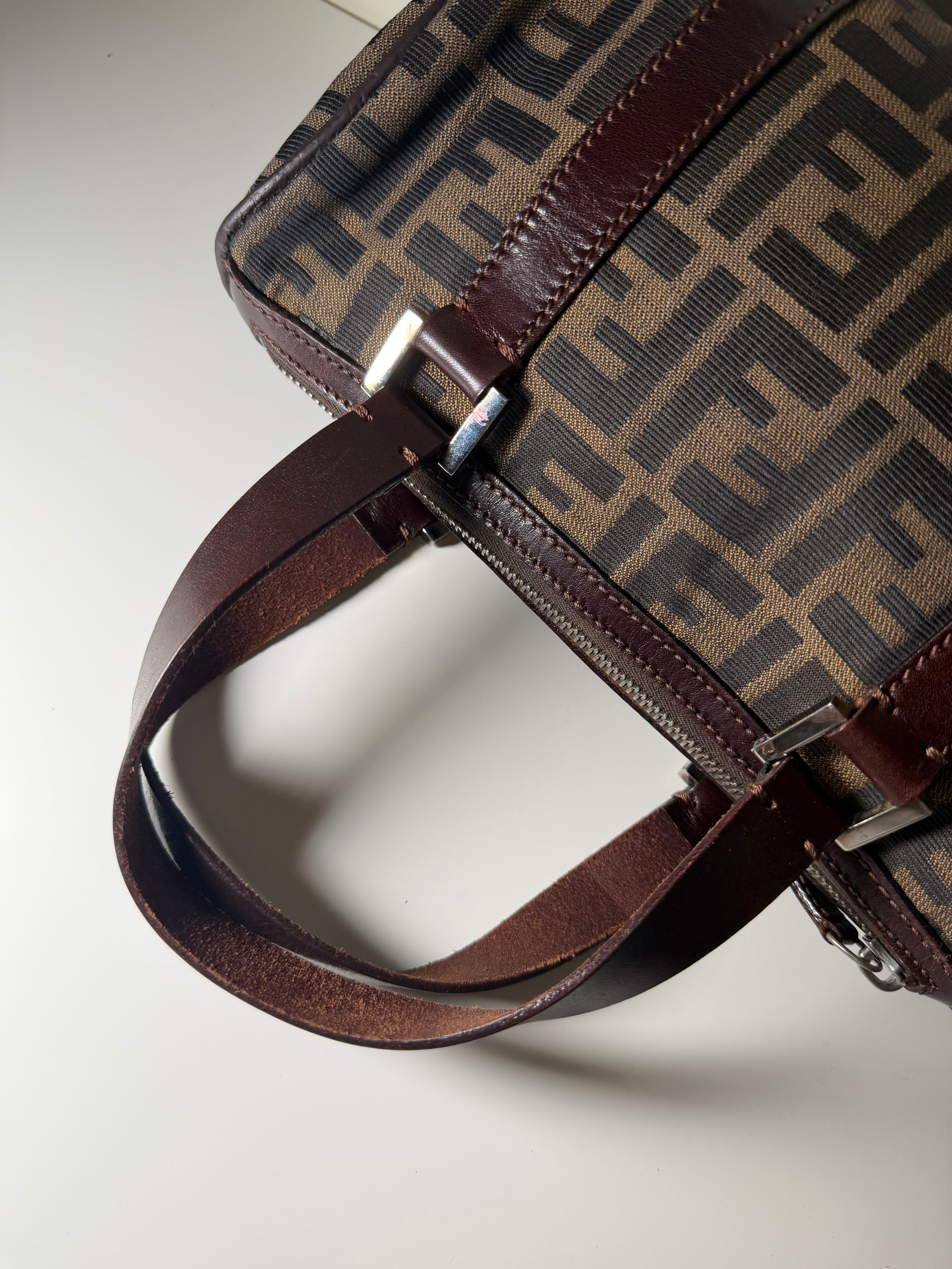 Borsa Fendi Zucca Boston