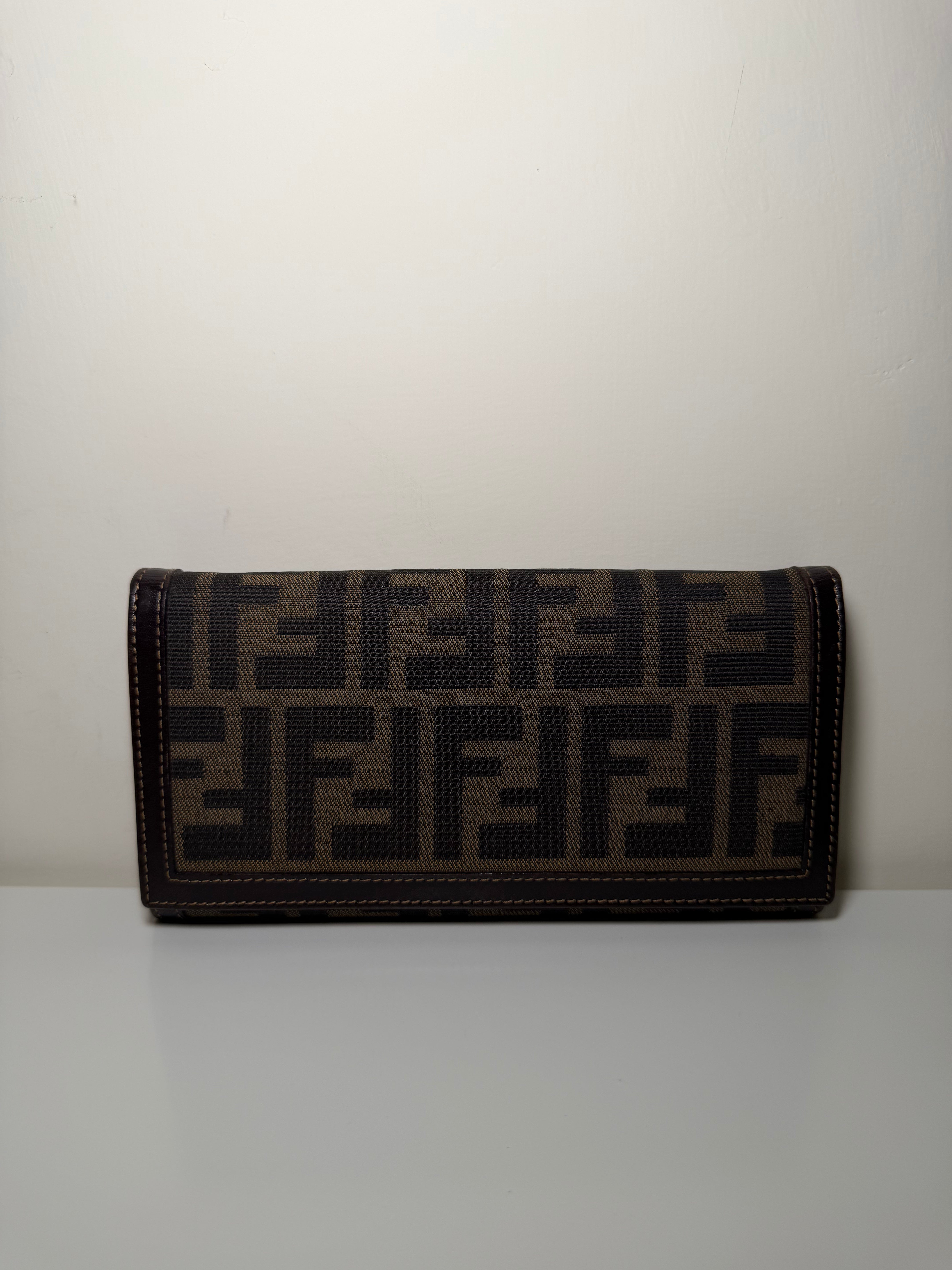 Portafoglio Fendi Zucca Continental