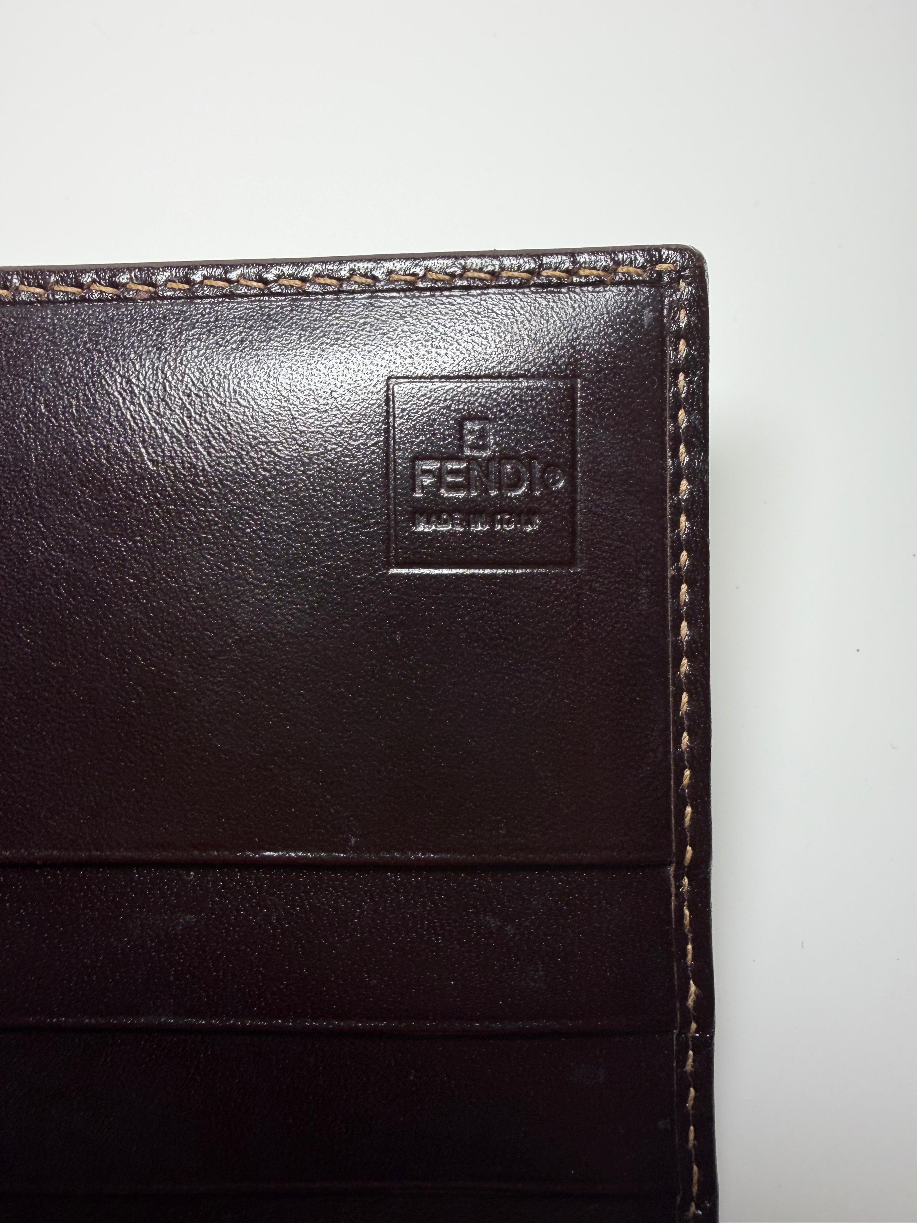Portafoglio Fendi Zucca Continental