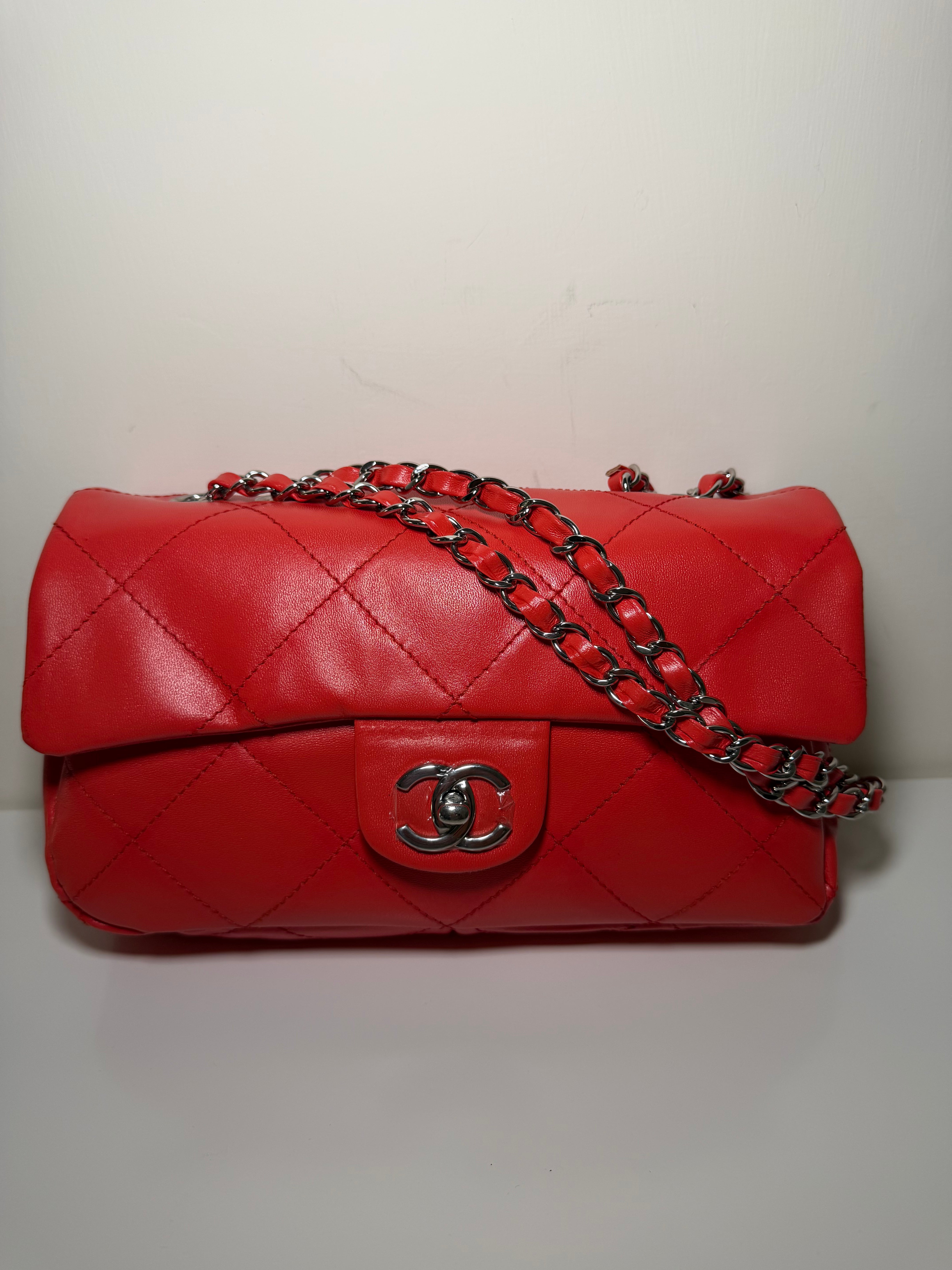 Borsa Chanel Flap in Lambskin