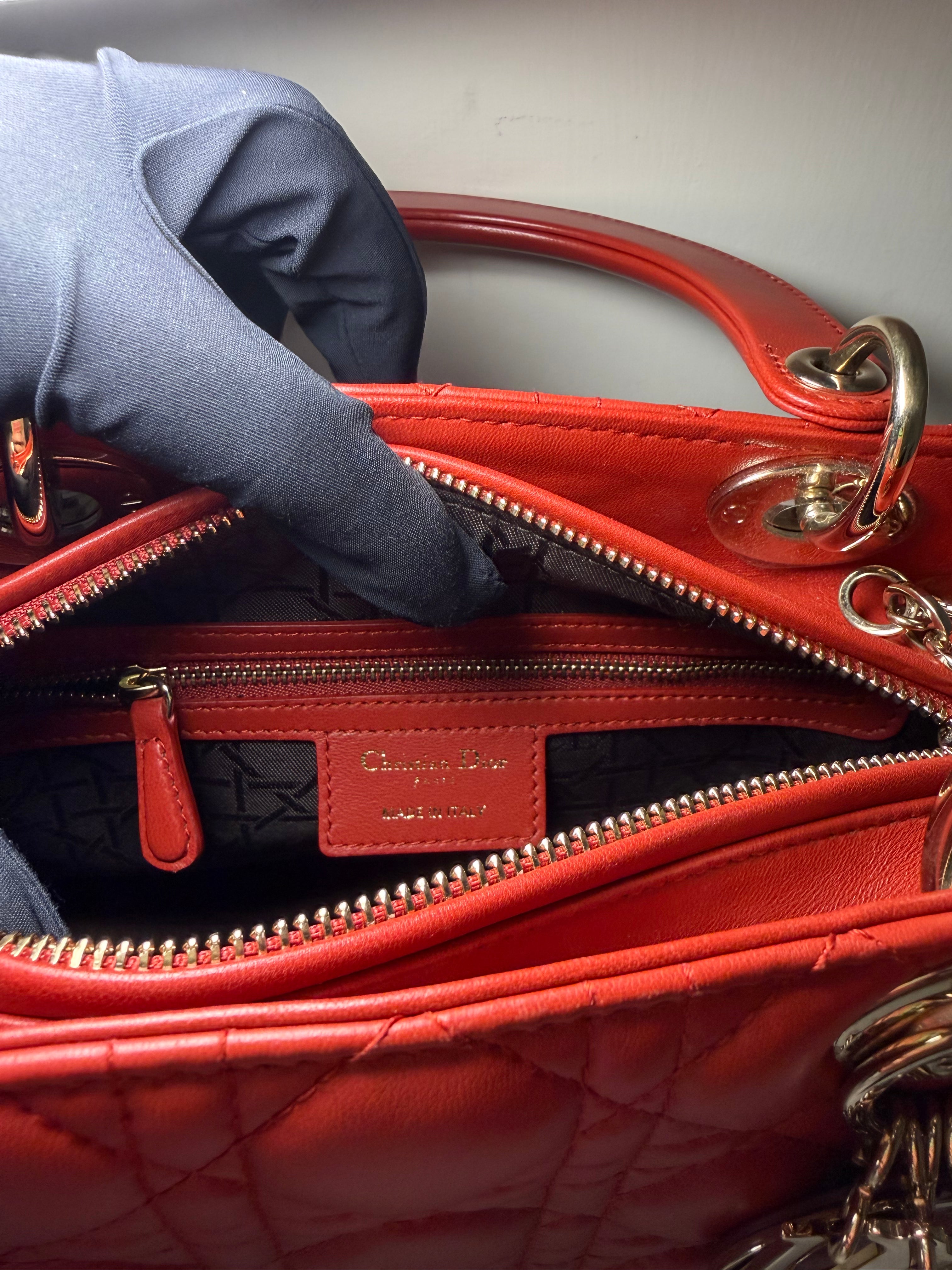 Borsa Lady Dior in Pelle