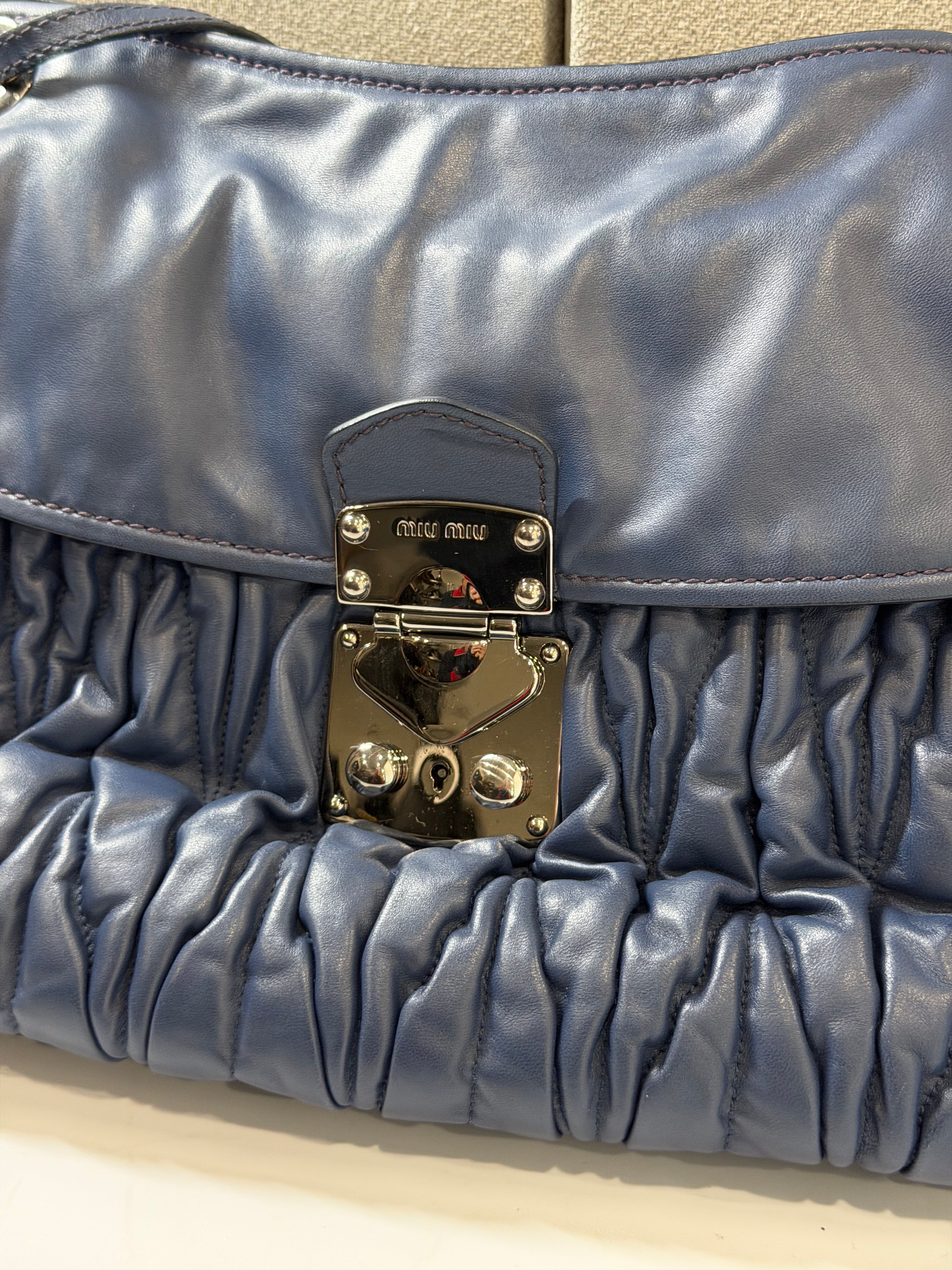 Borsa Miu Miu Coffer Matelassé