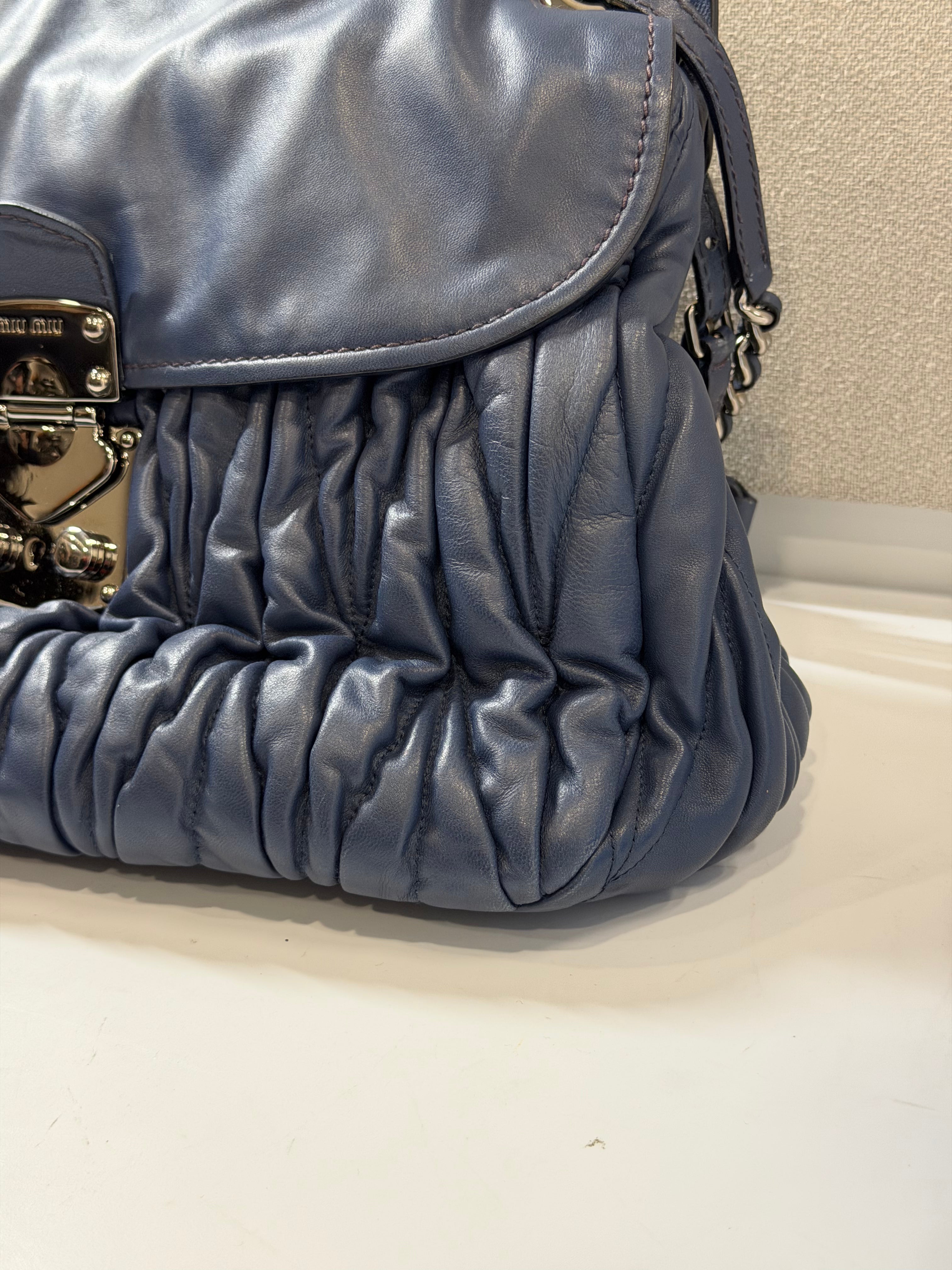 Borsa Miu Miu Coffer Matelassé